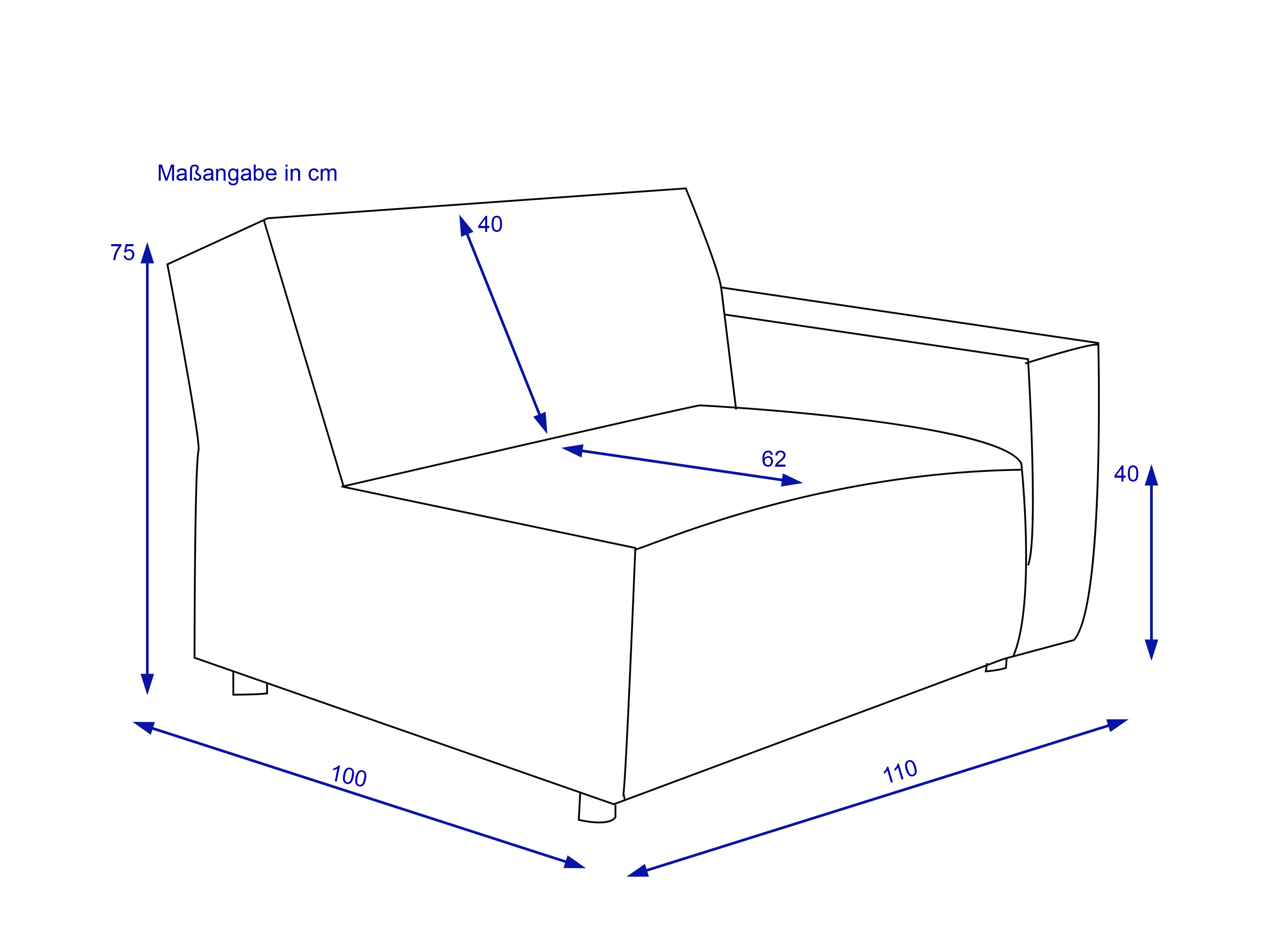 Sofaelement SANSIBAR PADBORG