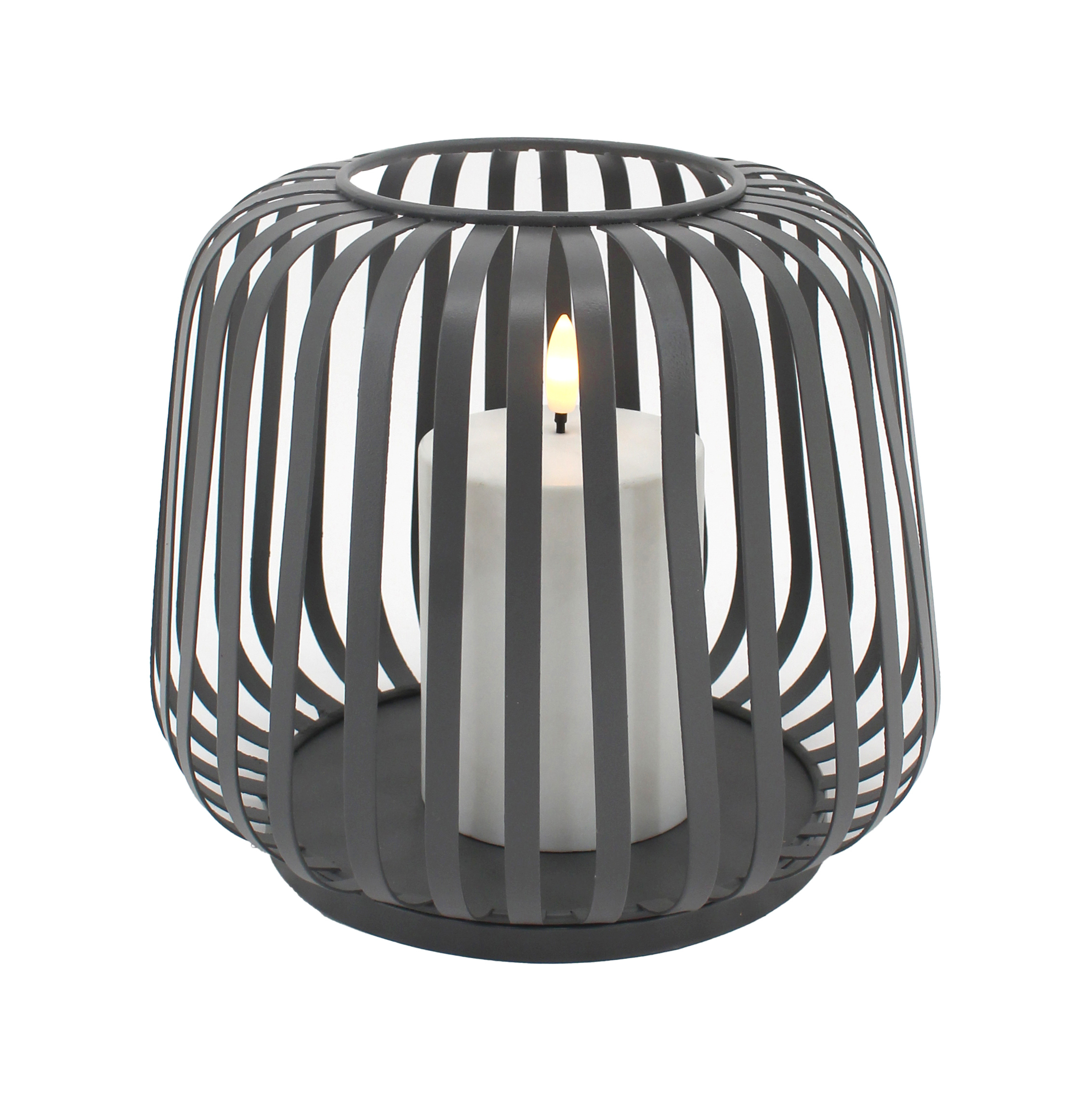 Laterne SOLAR COTTAGE METAL