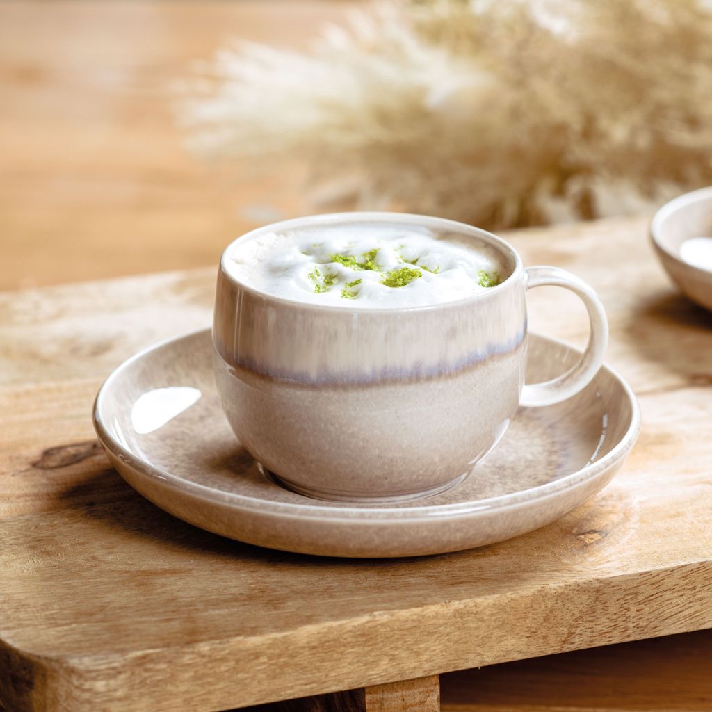 Kaffeeuntertasse PERLEMOR SAND