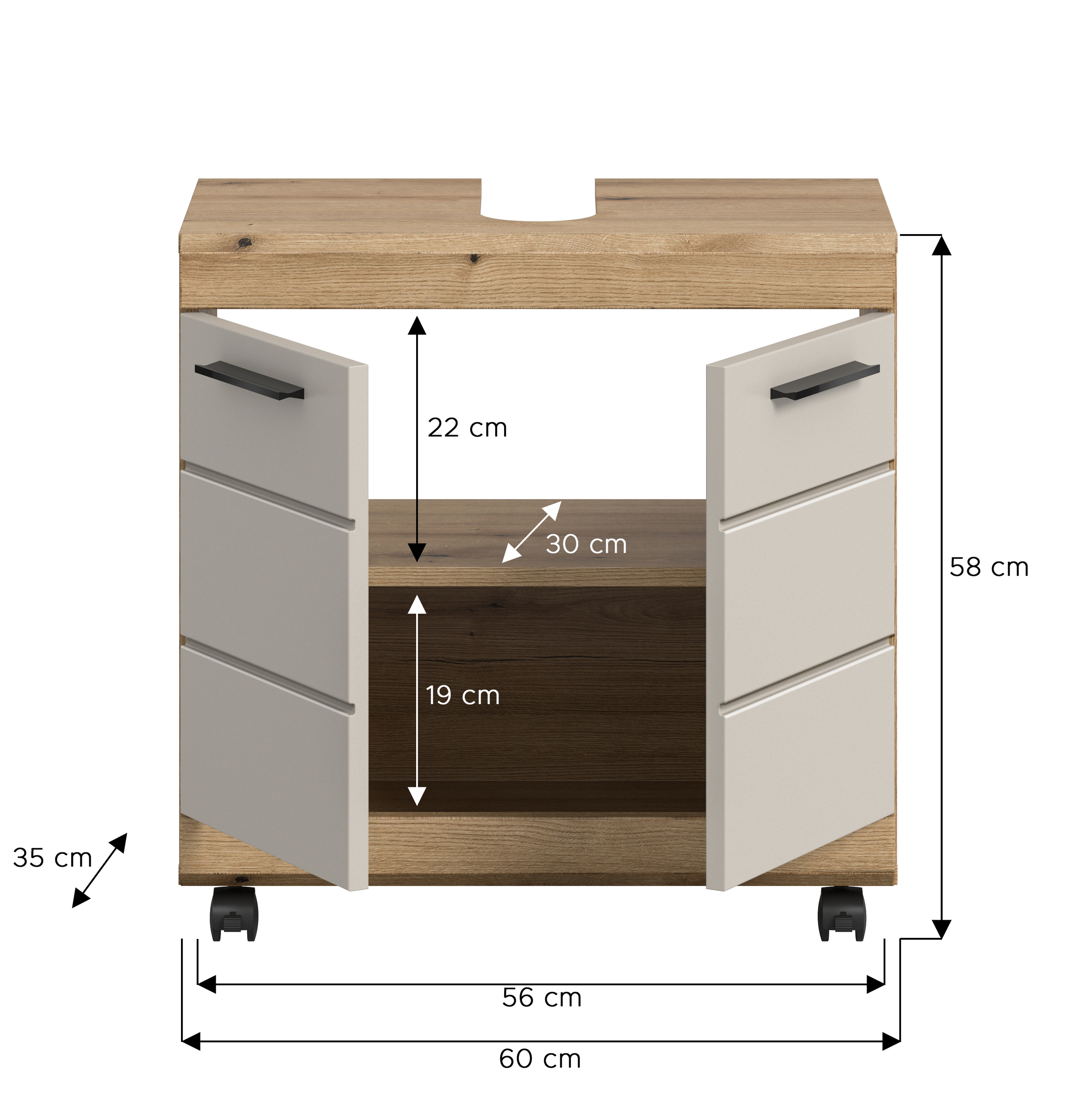 Waschbeckenunterschrank SCOUT