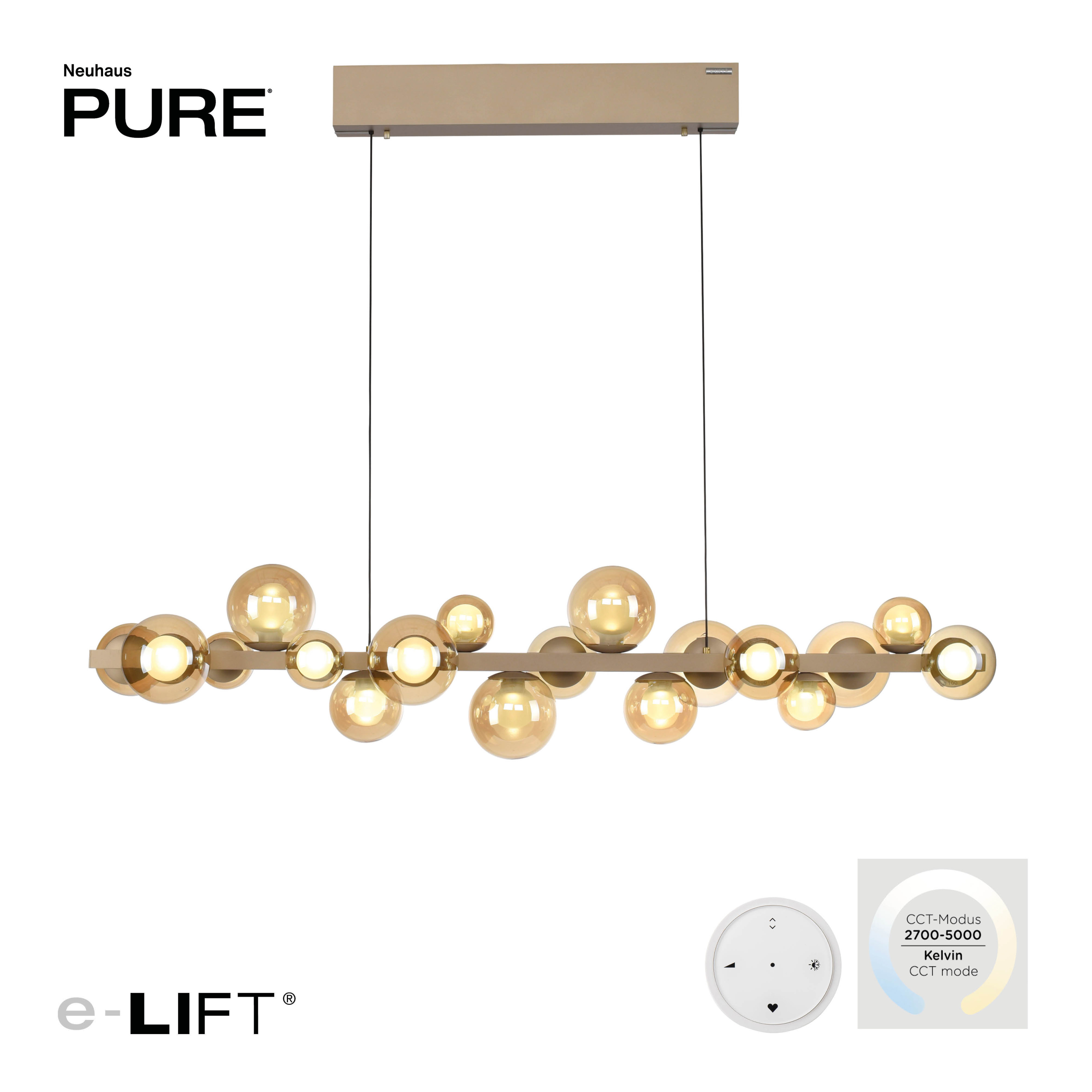 Pendelleuchte PURE E-POPUP