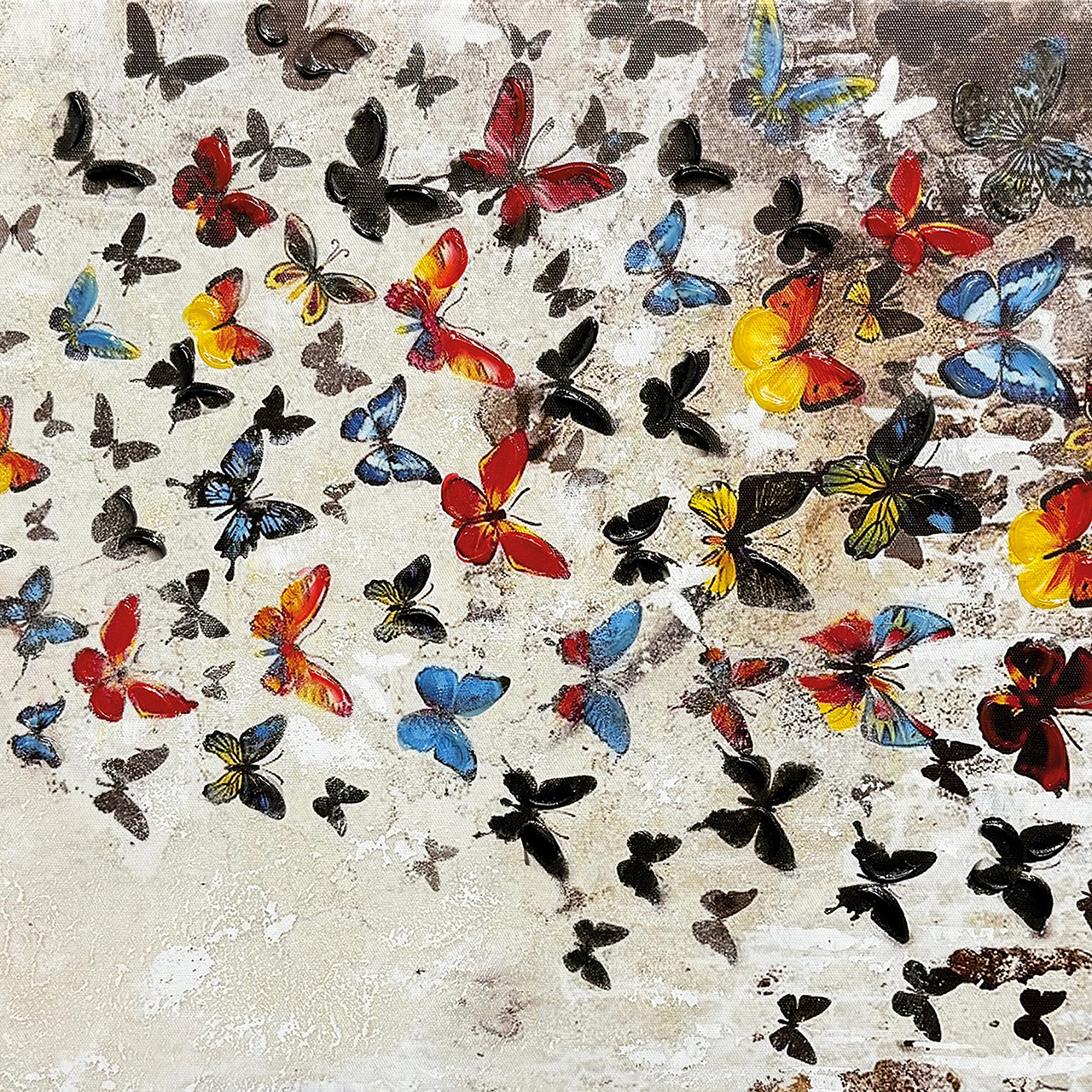 Keilrahmenbild BUTTERFLY GIRL