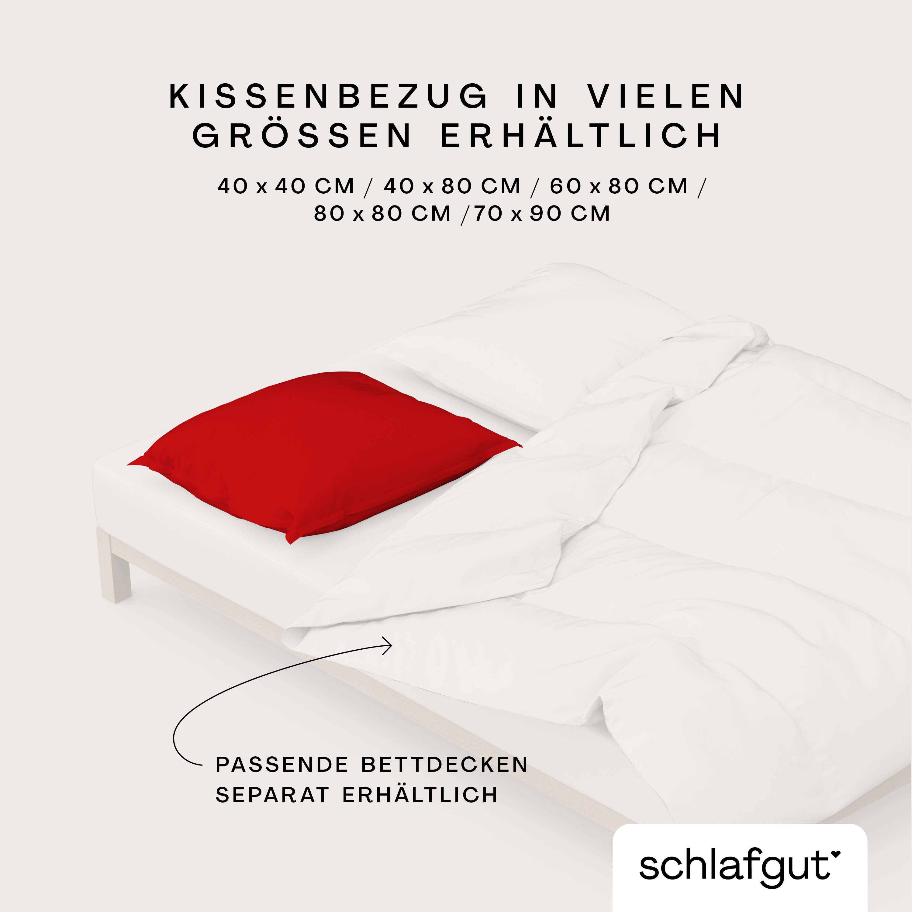 Kissenbezug Knitted Jersey