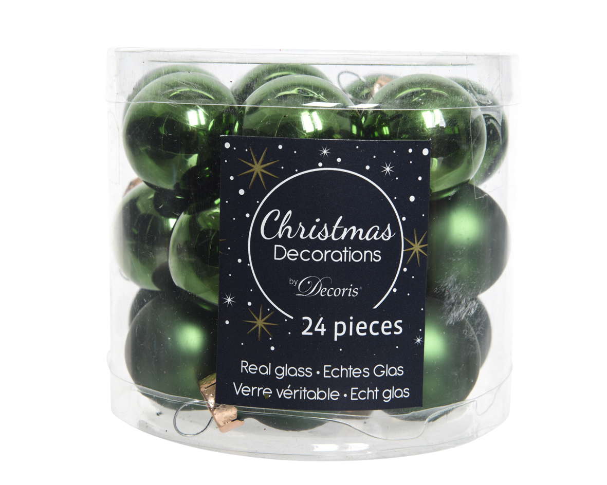 Weihnachtskugel-Box PINIENGRÜN