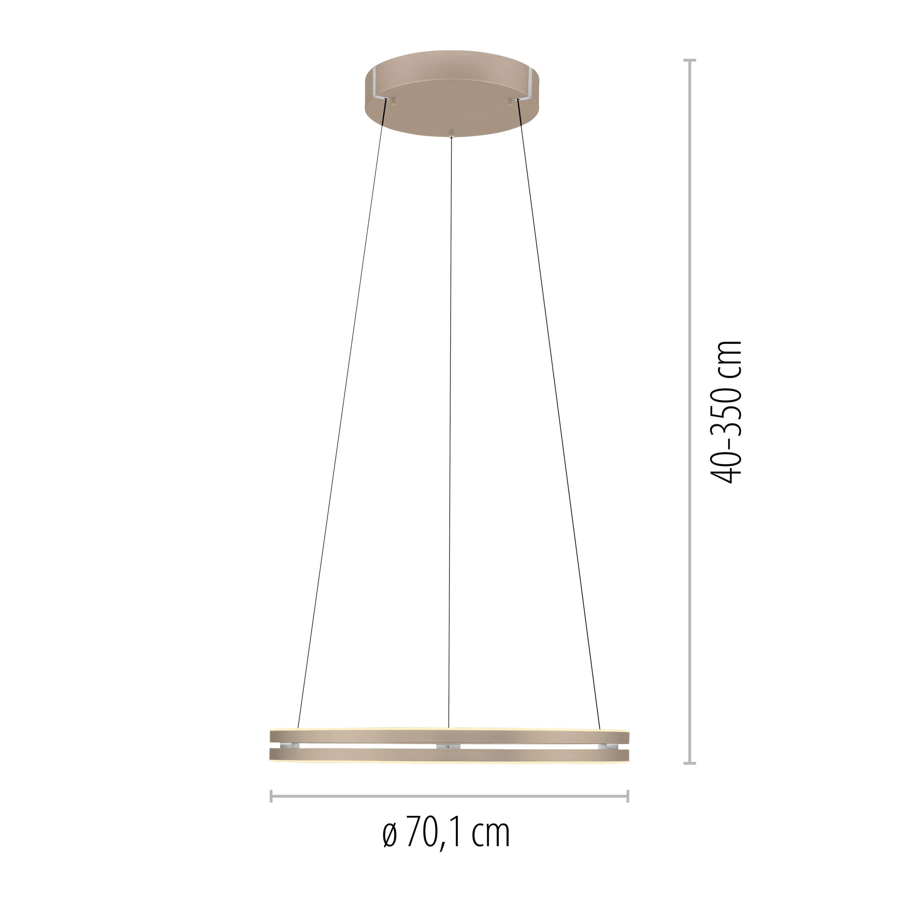Pendelleuchte PURE E-LOOP