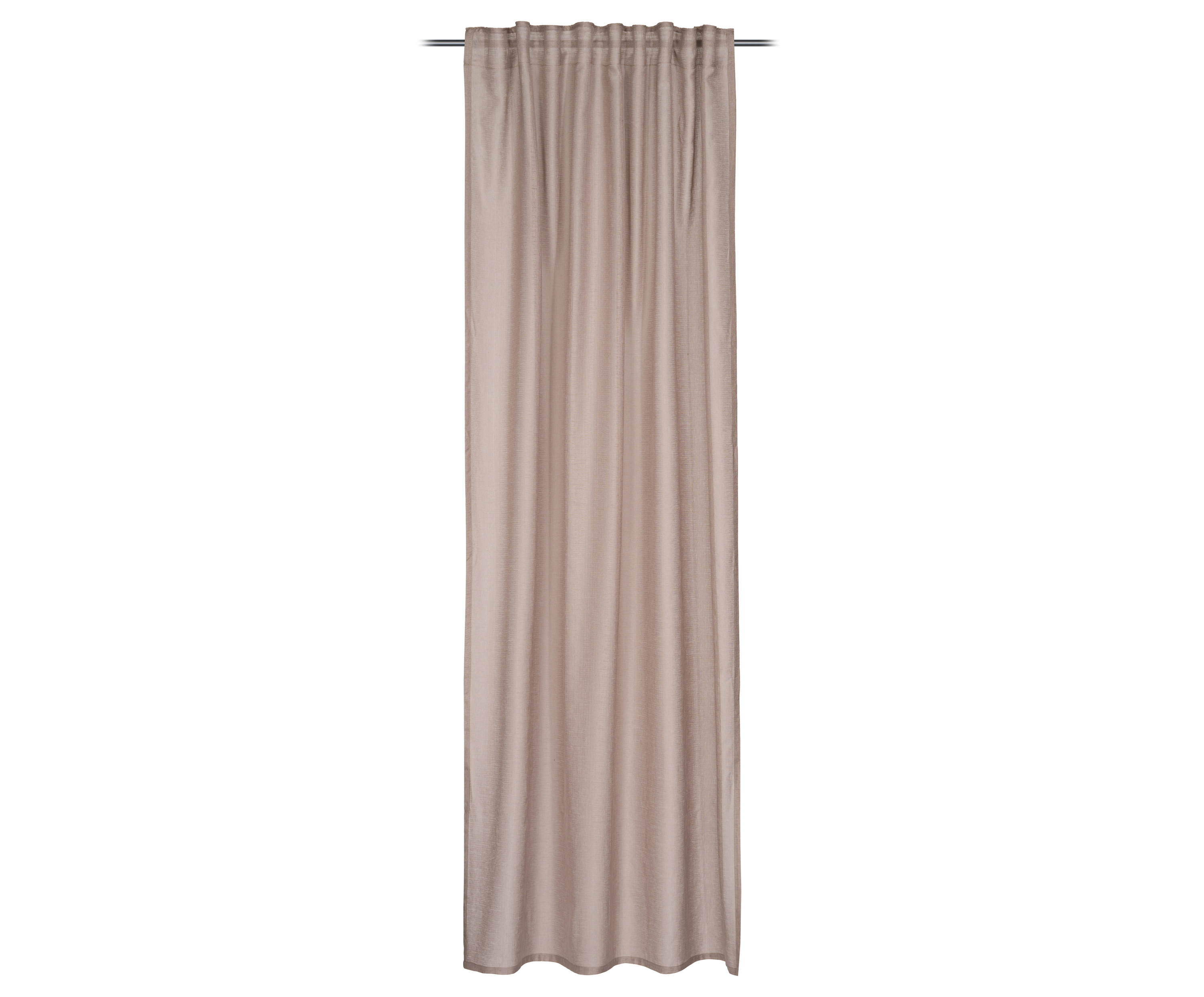Fertigvorhang STORMY taupe