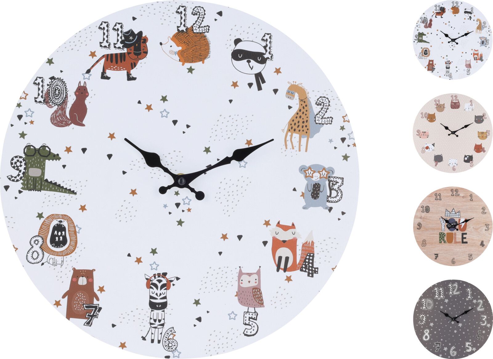 Wanduhr ANIMALS