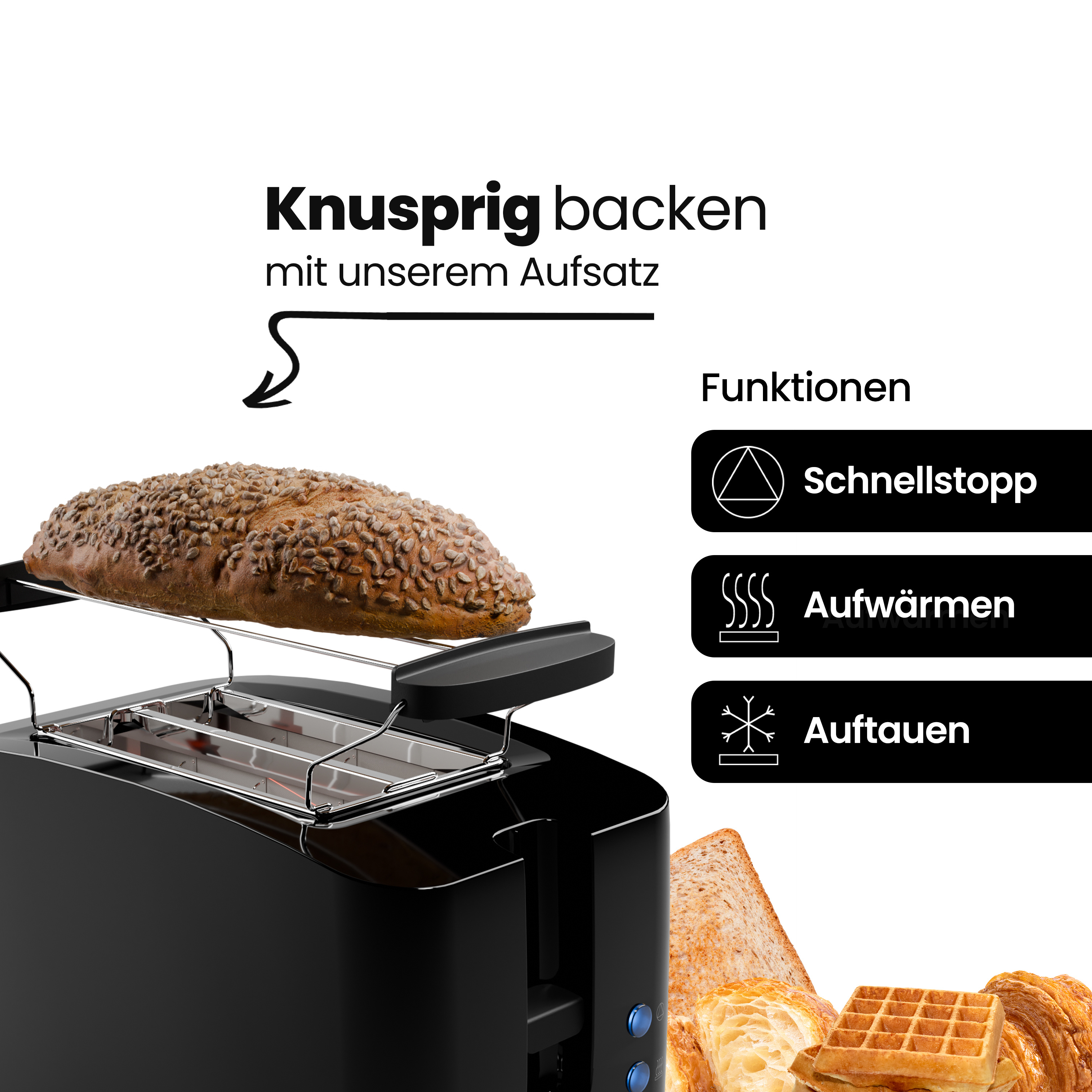 Toaster BLACK