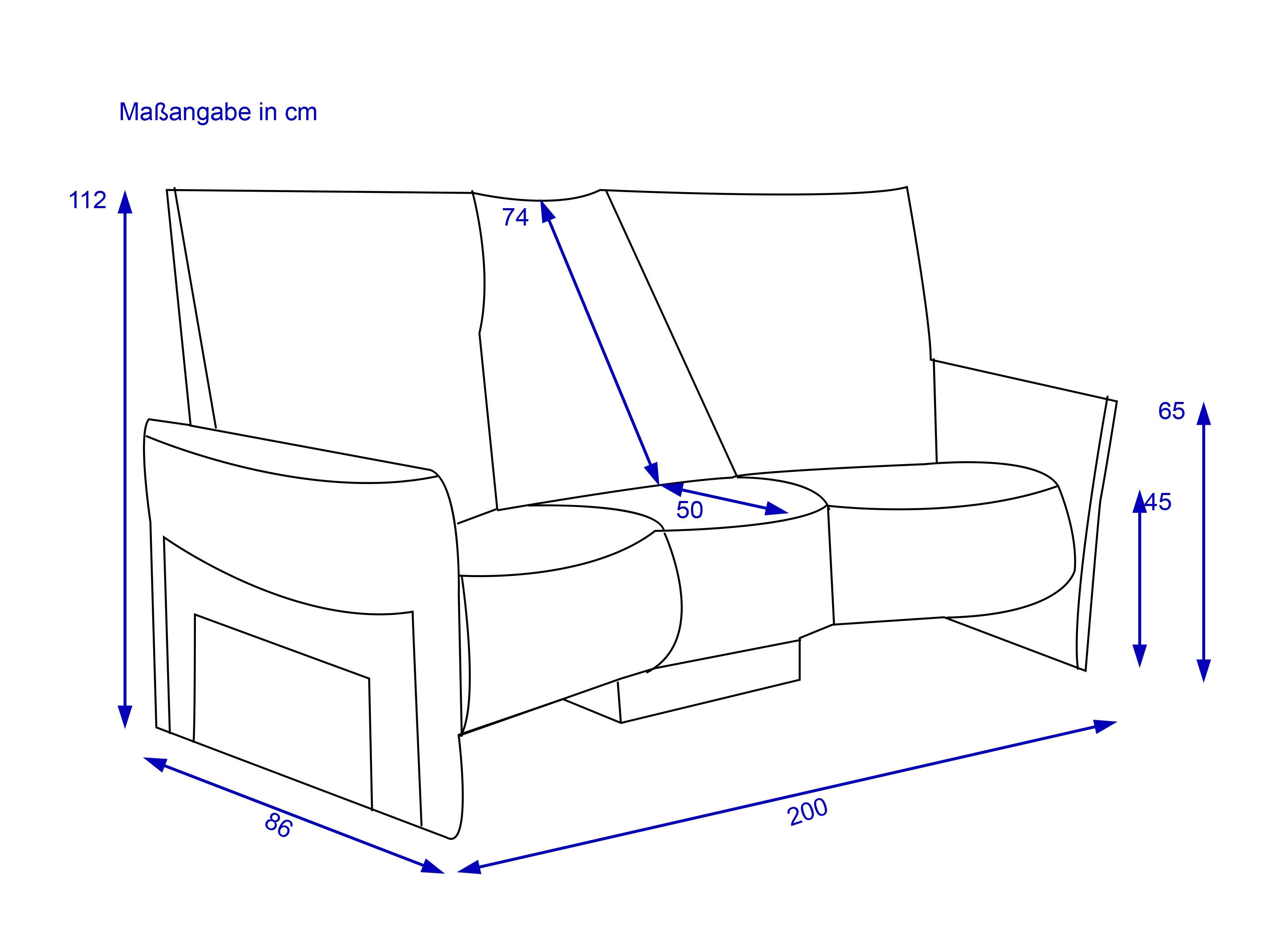 Trapezsofa MONDO VARIA 4936