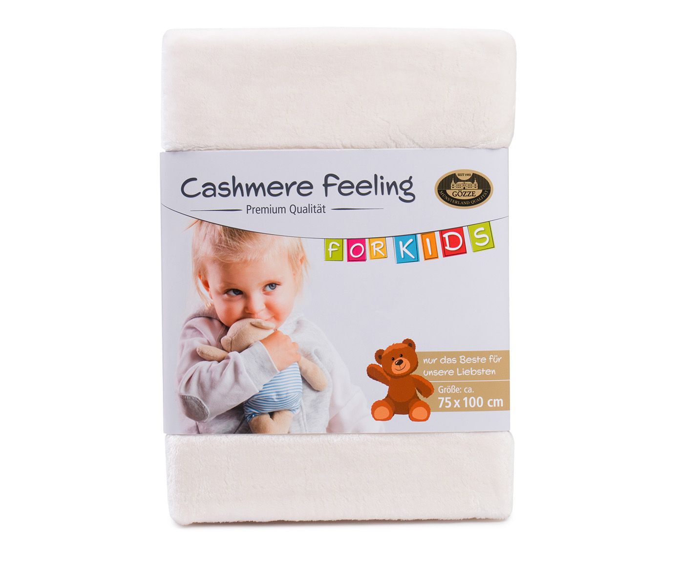Decke PREMIUM CASHMERE weiß