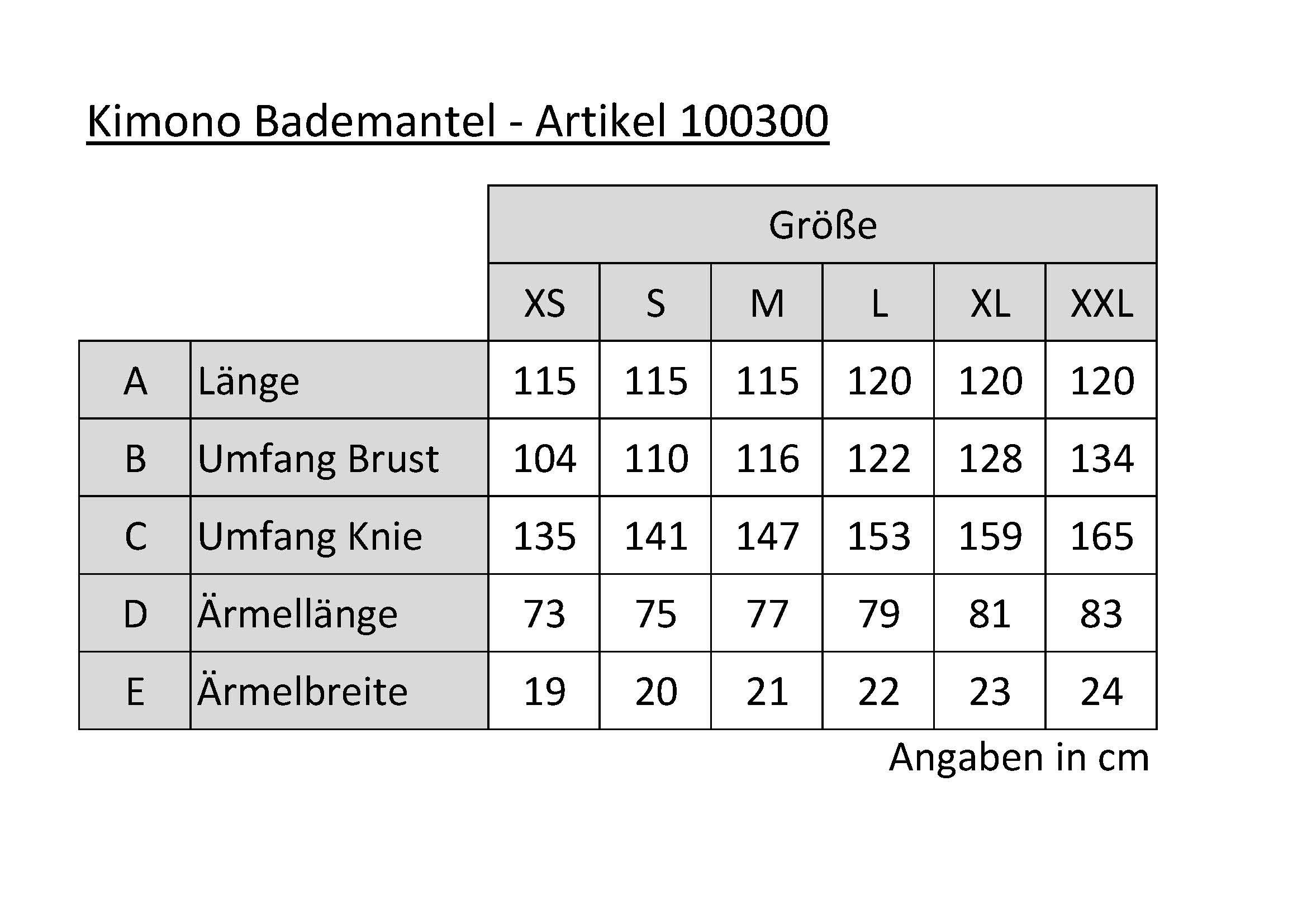 Bademantel TOM TAILOR Gr. XS