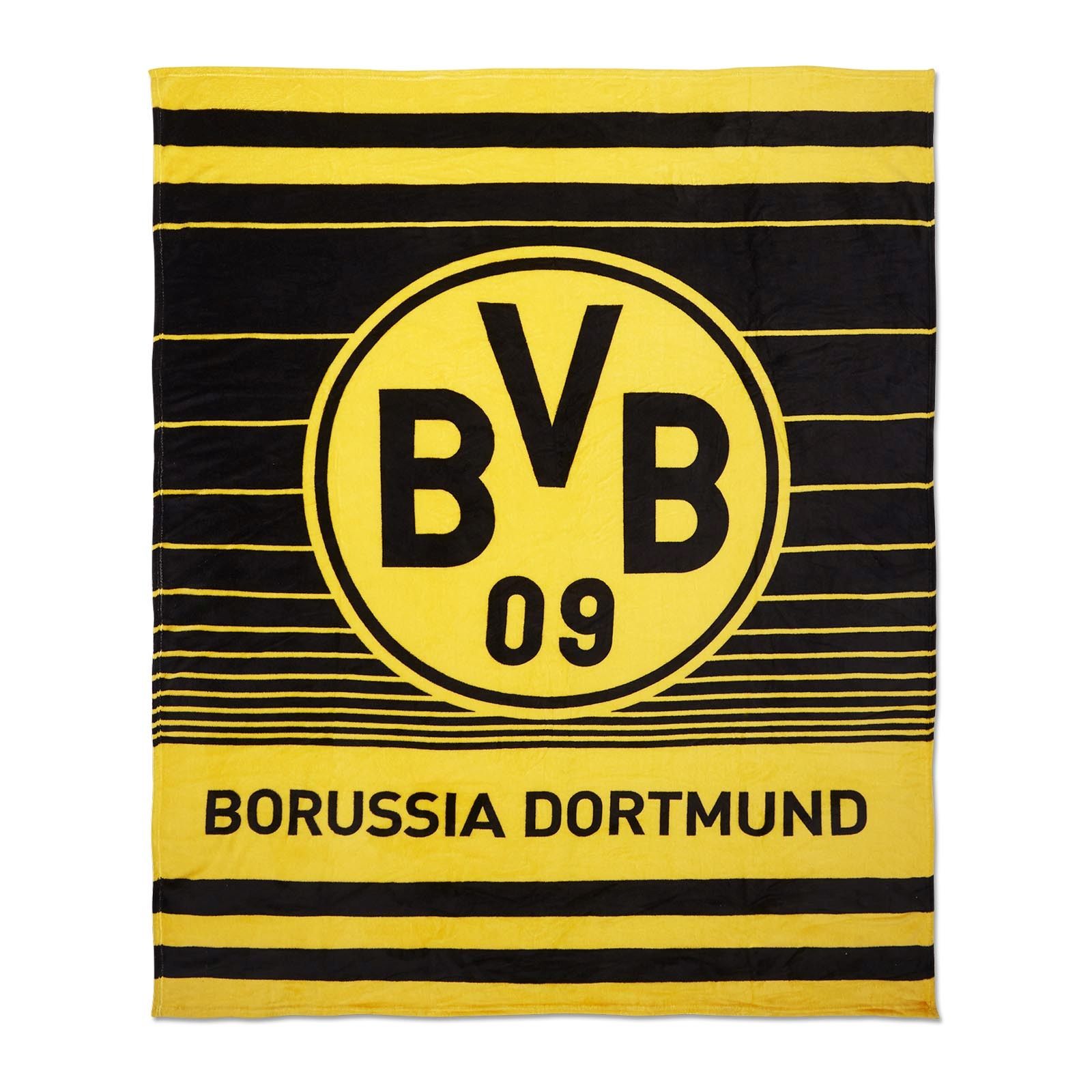 Fleecedecke BVB STREIFEN