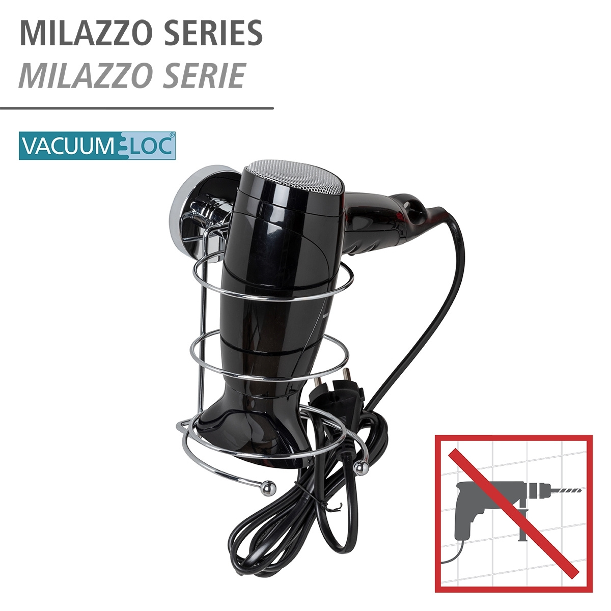 Haartrocknerhalter MILAZZO