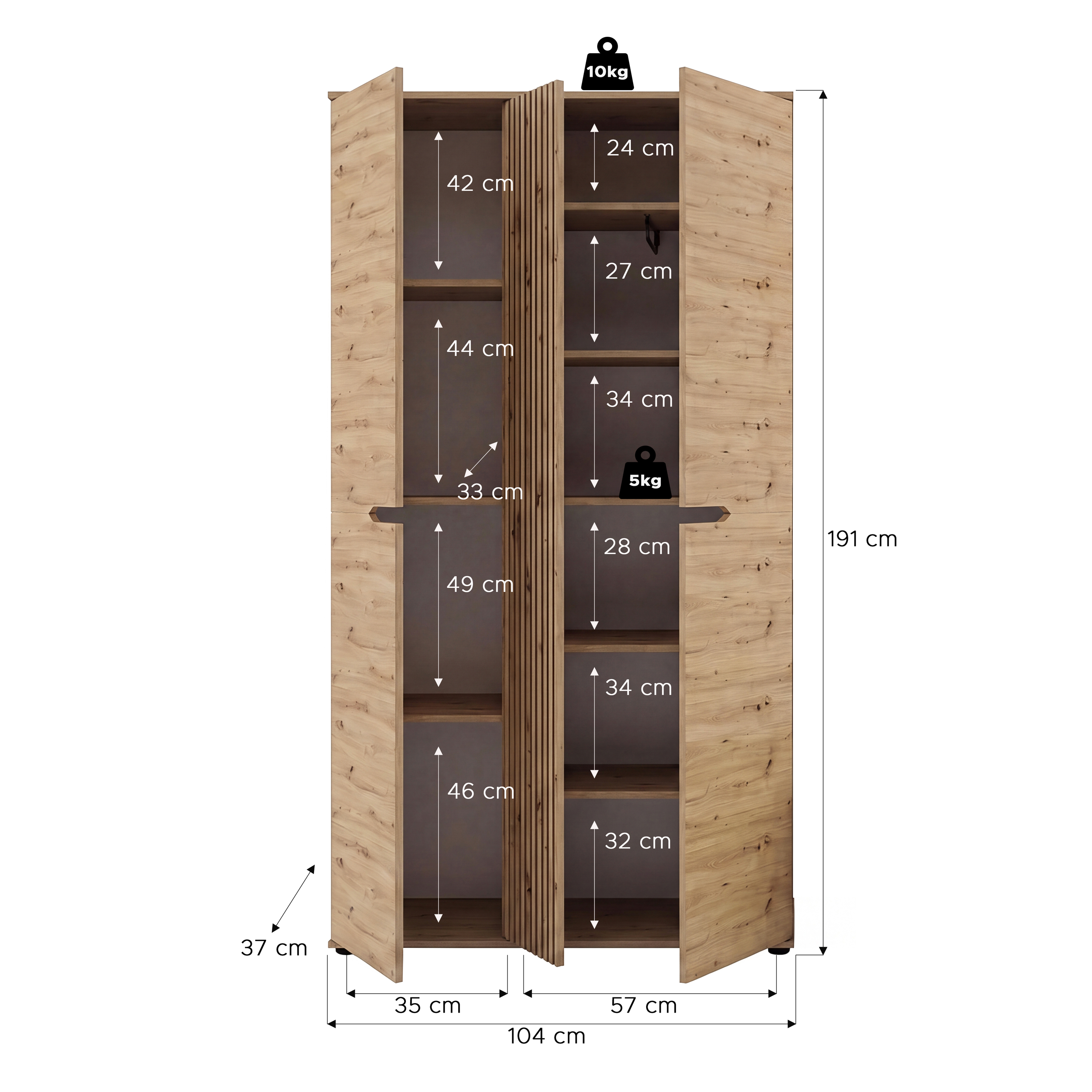 Garderobenschrank KENO