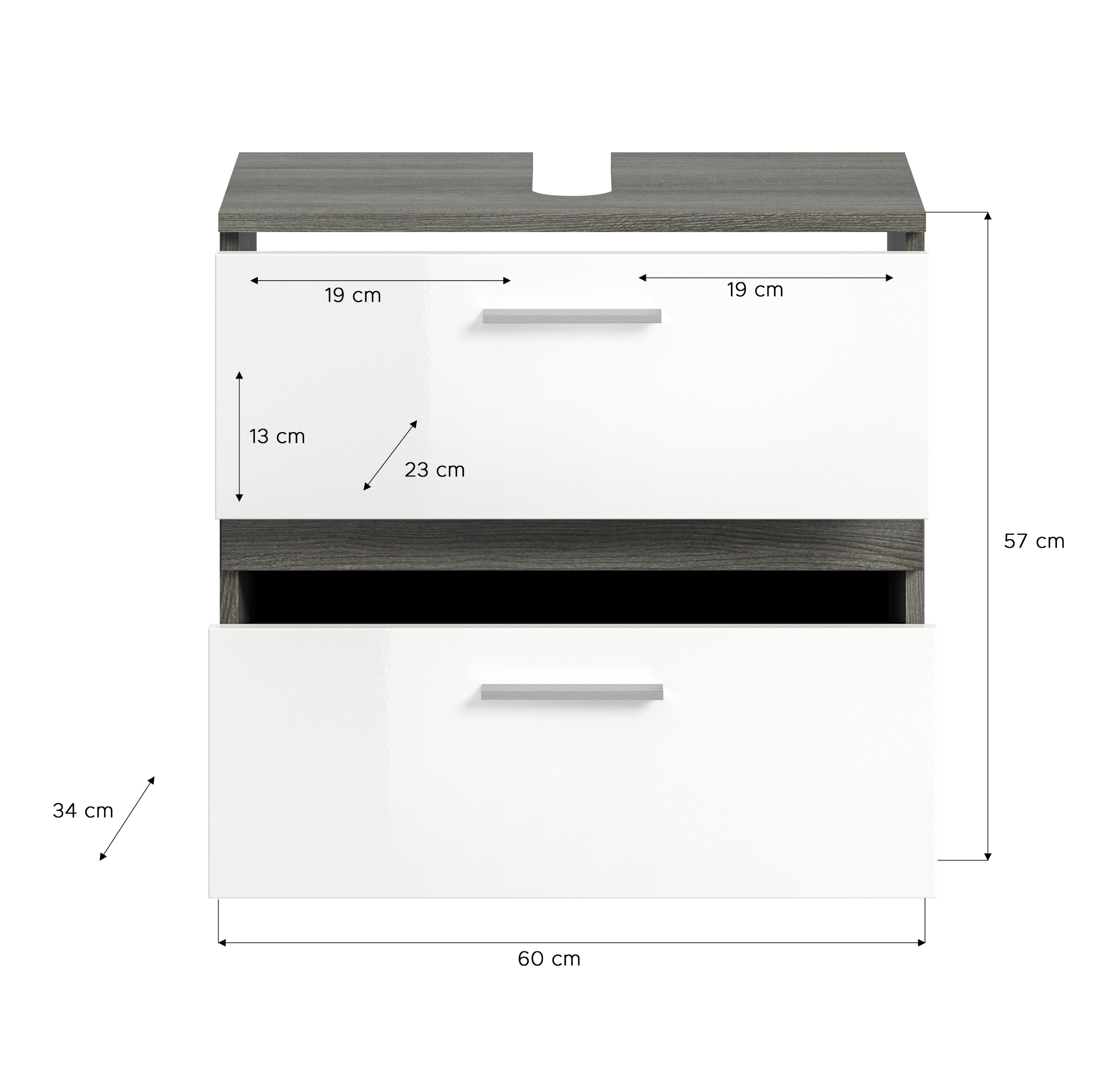 Waschbeckenunterschrank BLAKE