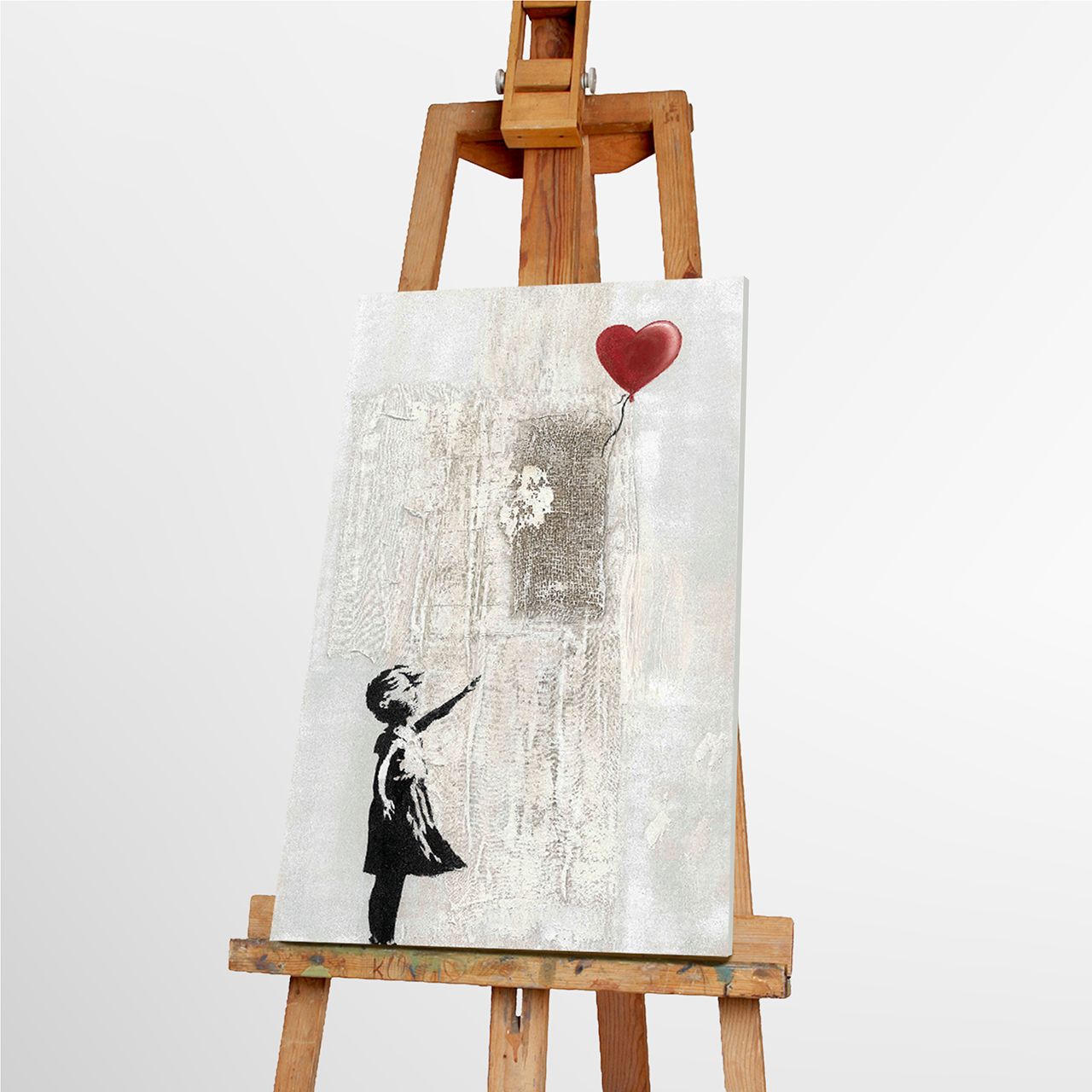 Gemälde LOVE BALLOON GIRL
