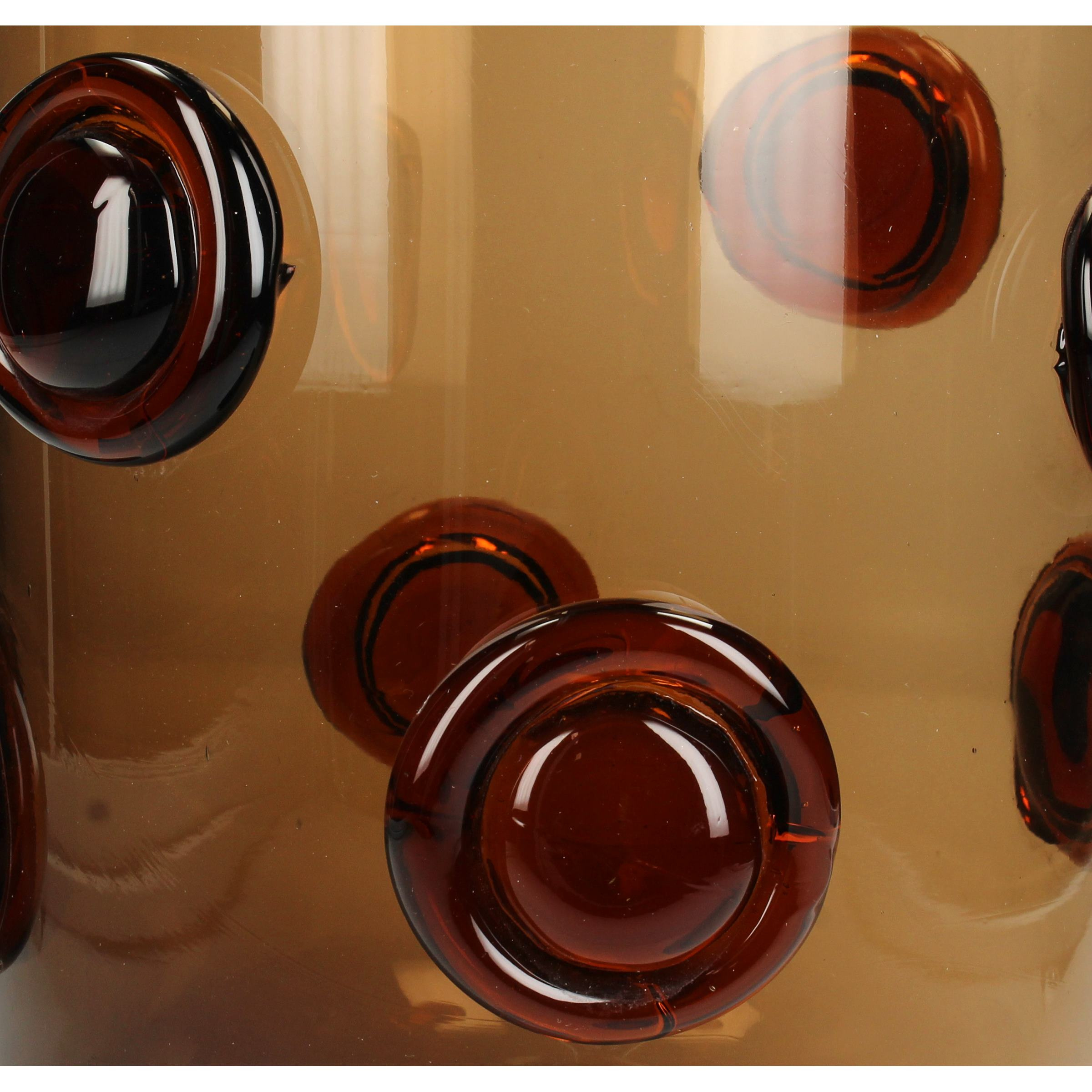 Vase BROWN DOTS