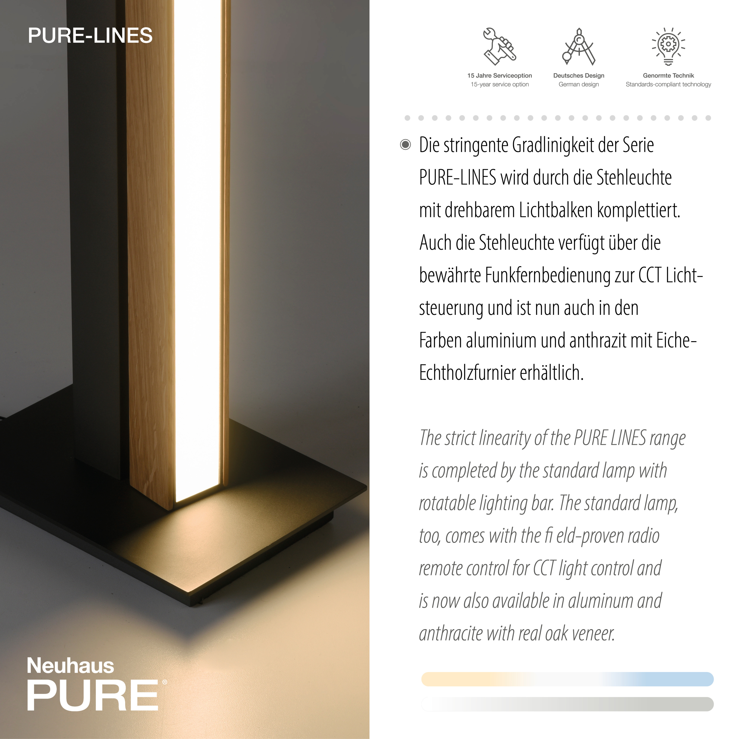 Stehleuchte PURE LINES FLOOR