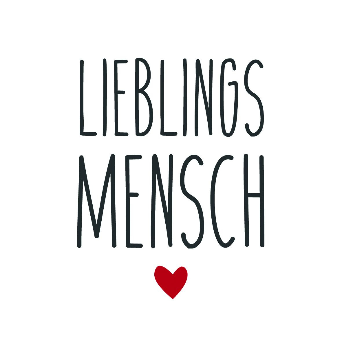 Servietten LIEBLINGSMENSCH