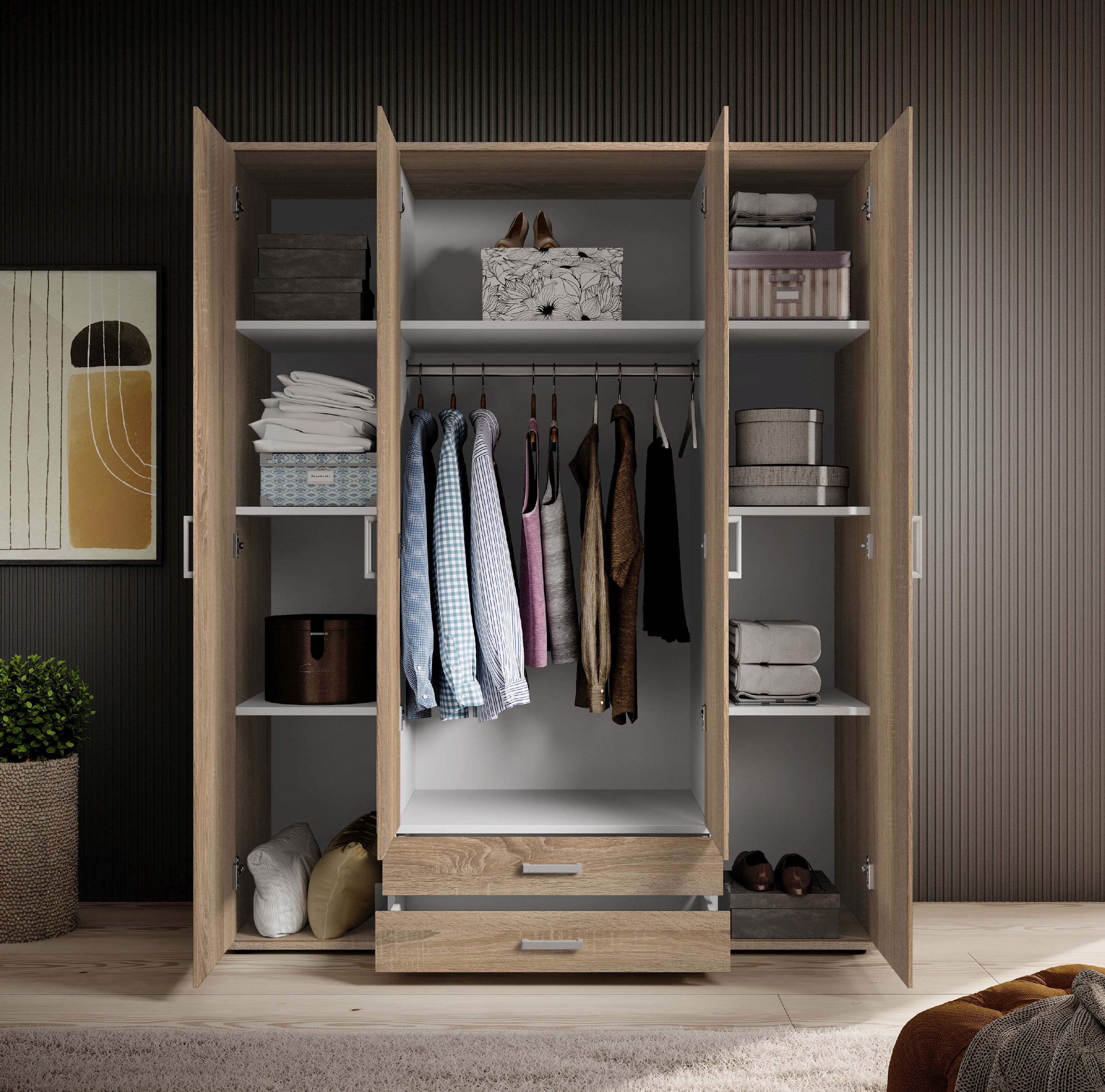 Kleiderschrank HARPER BREST