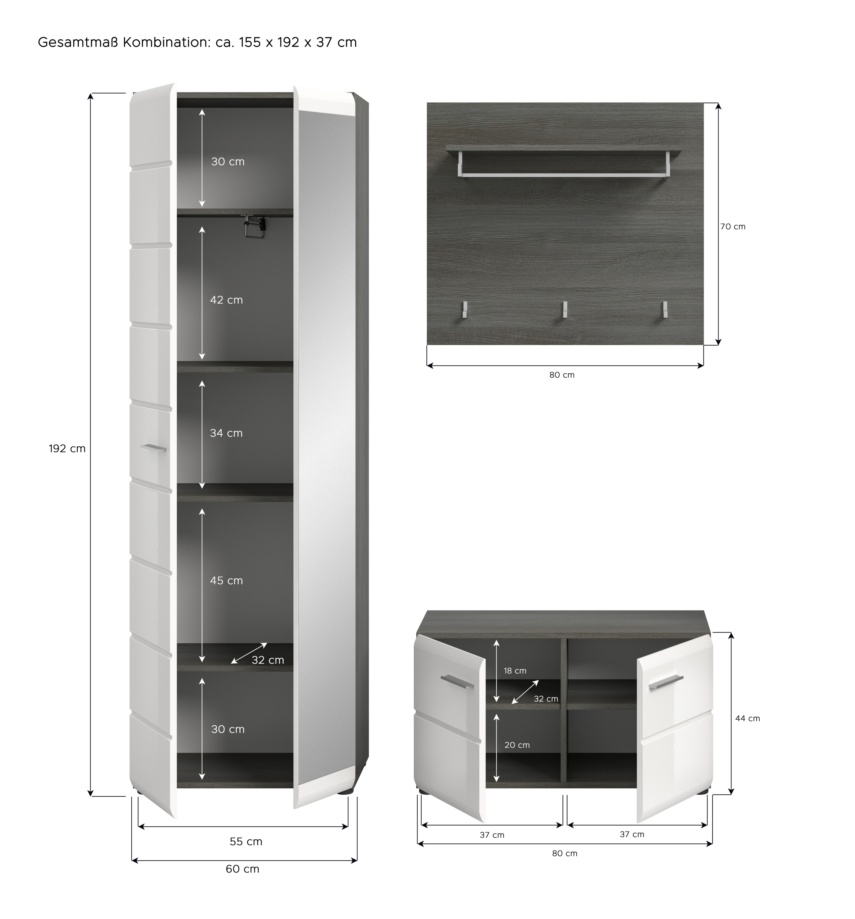 Garderobe SALSA