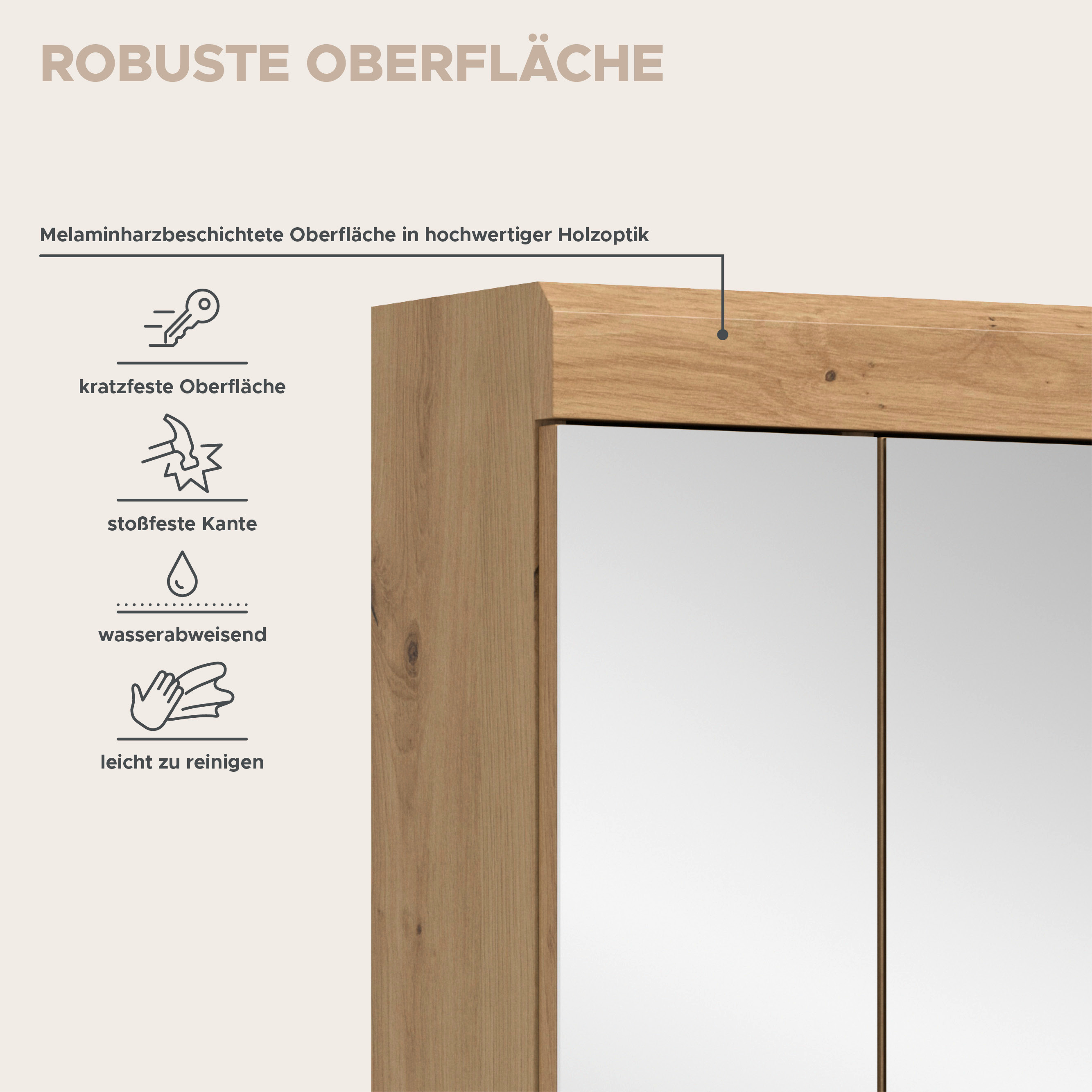 Spiegelschrank SCOUT