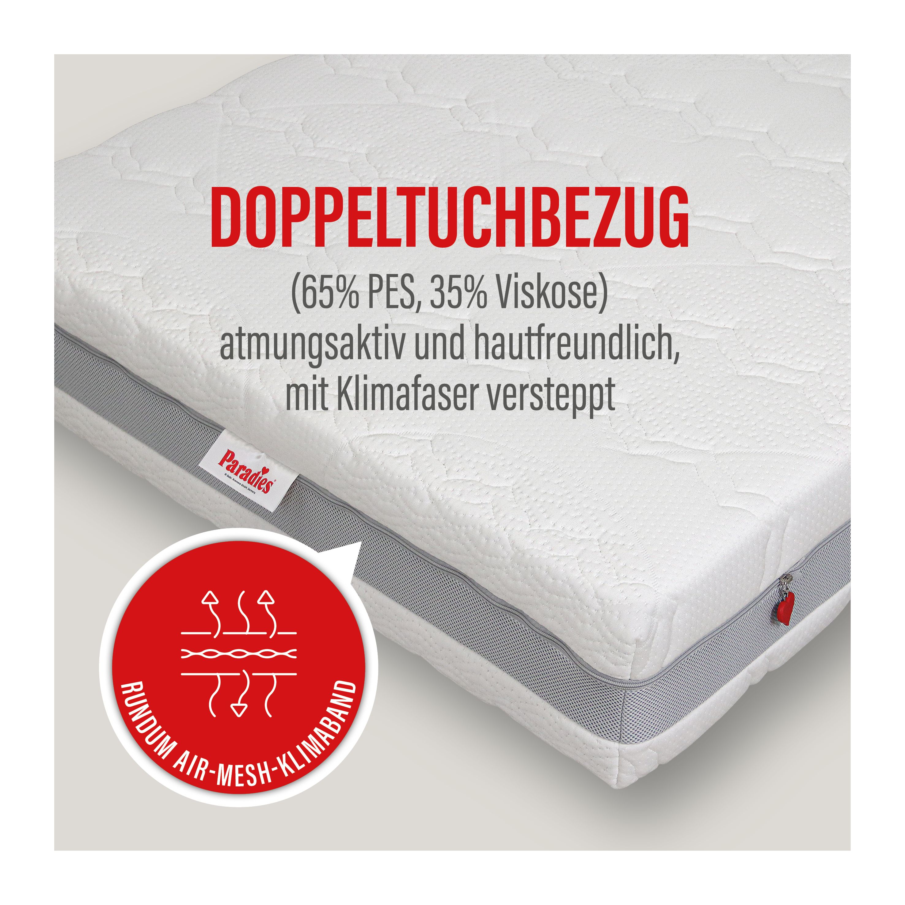 Kaltschaummatratze  Paradies SURPREME