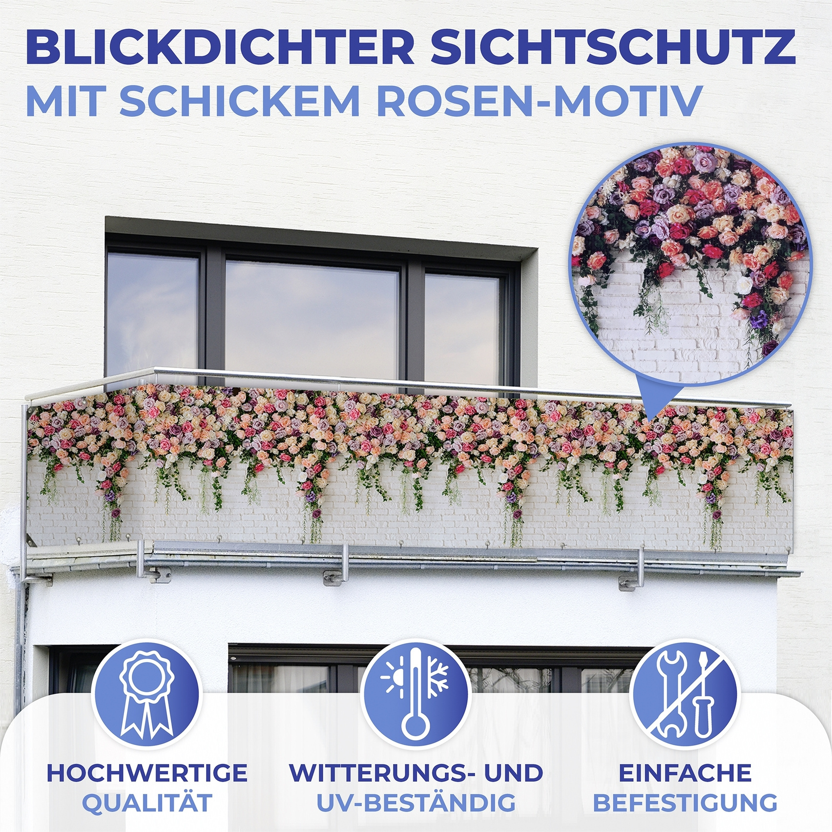 Balkon-Sichtschutz