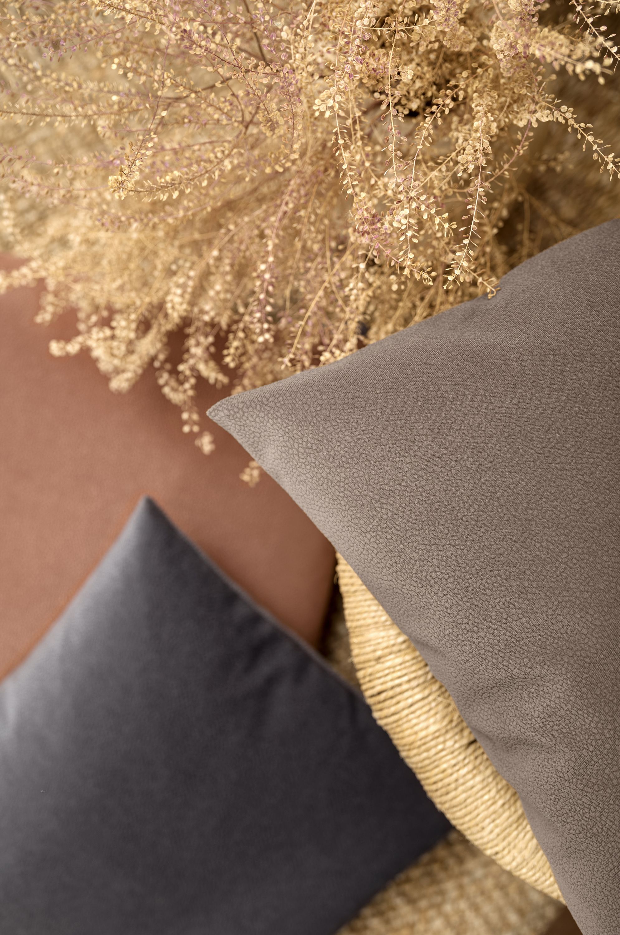 Kissenhülle LUNES taupe