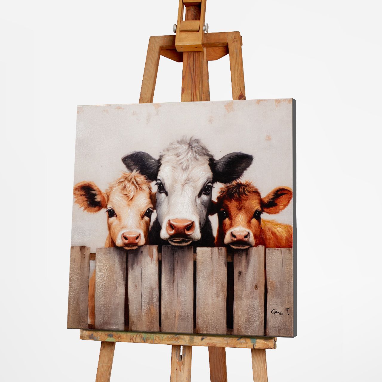Keilrahmenbild MILKY FARM