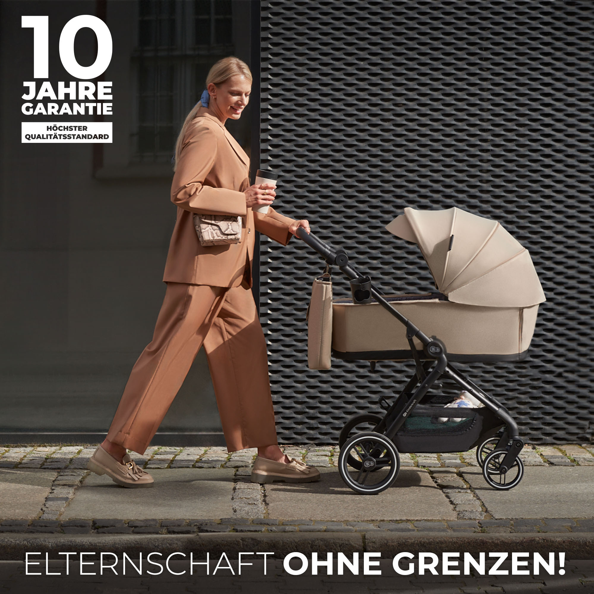 Kinderwagen 3in1 YOXI schwarz