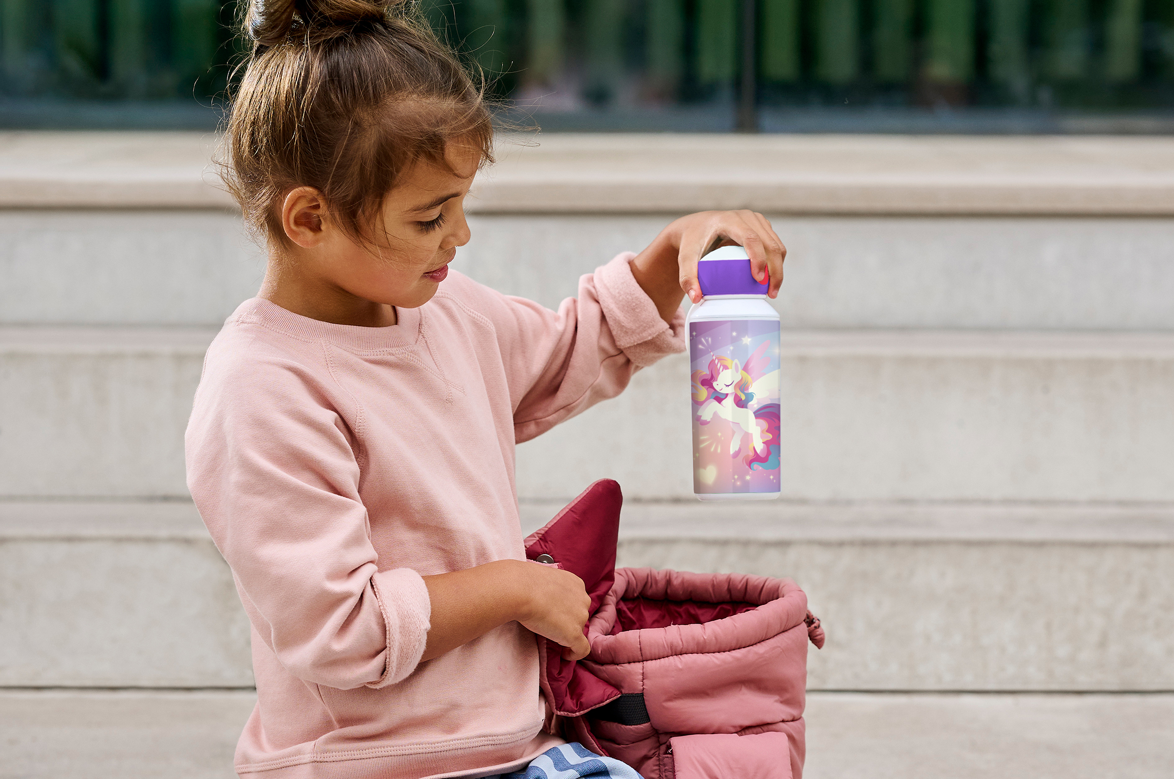 Trinkflasche UNICORN GLOW