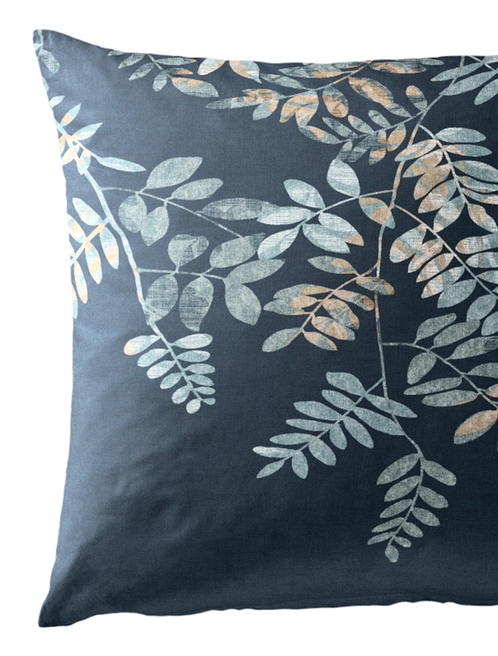 Bettwäsche Mako-Satin blau