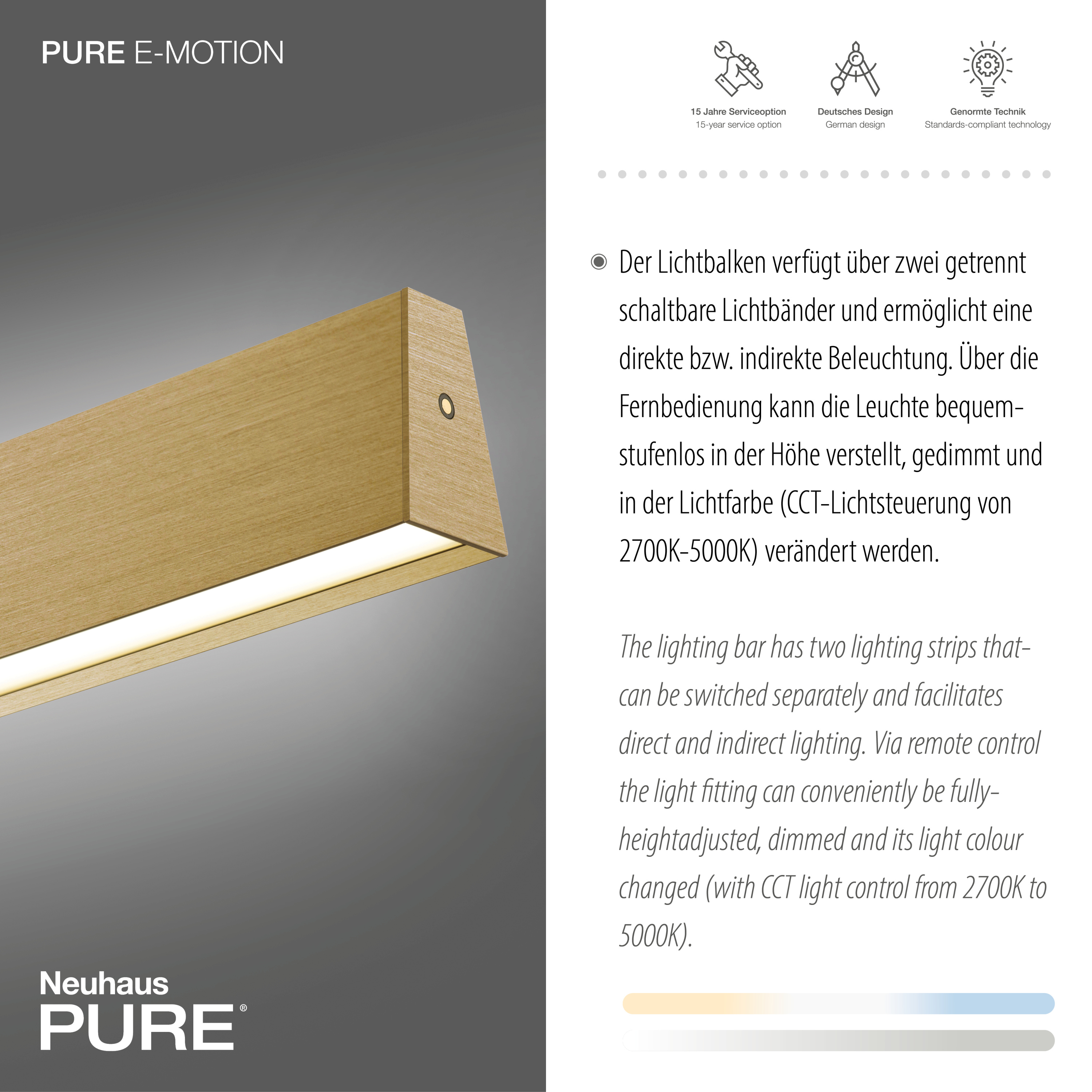 Pendelleuchte PURE E-MOTION