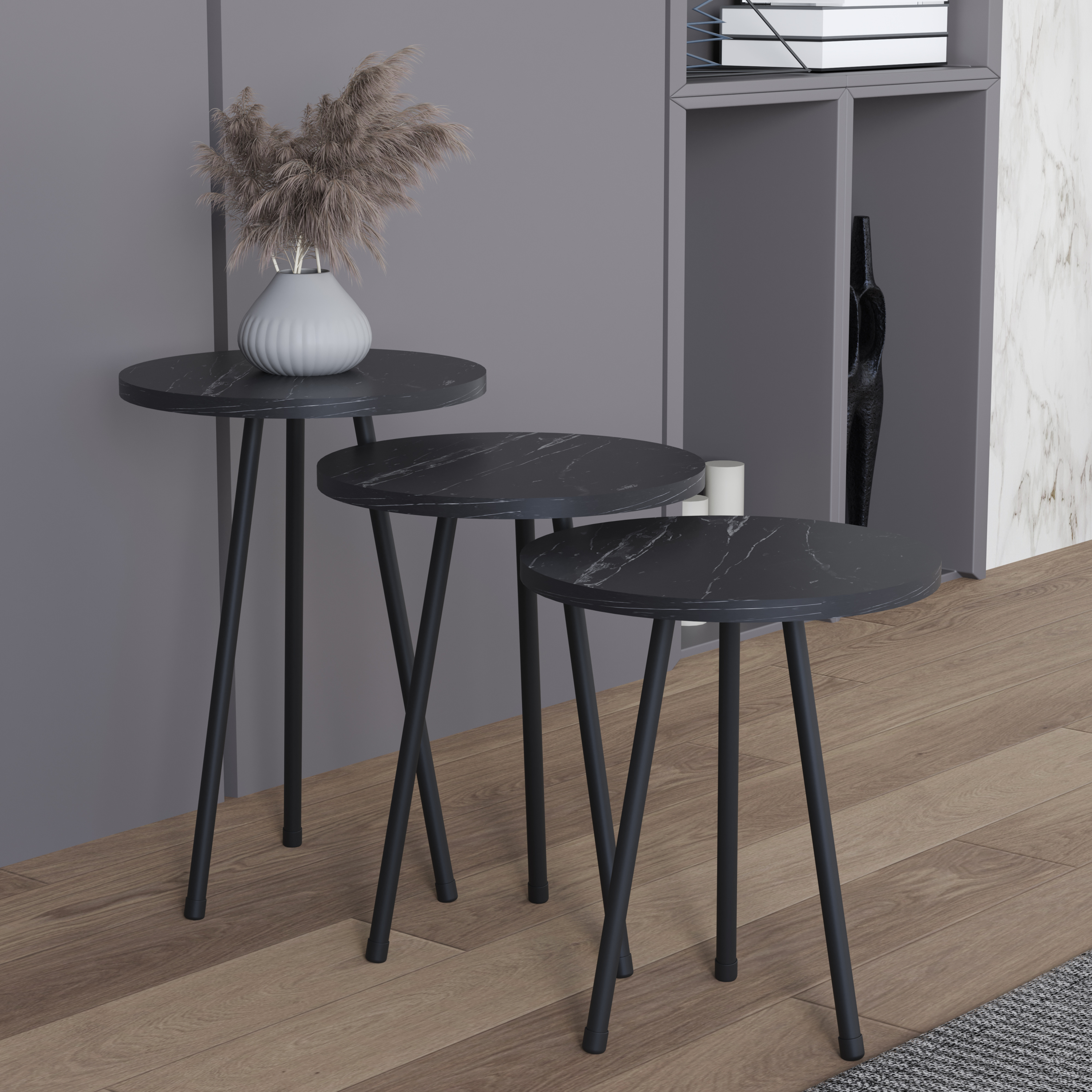 Beistelltisch 3er Set MIROLA