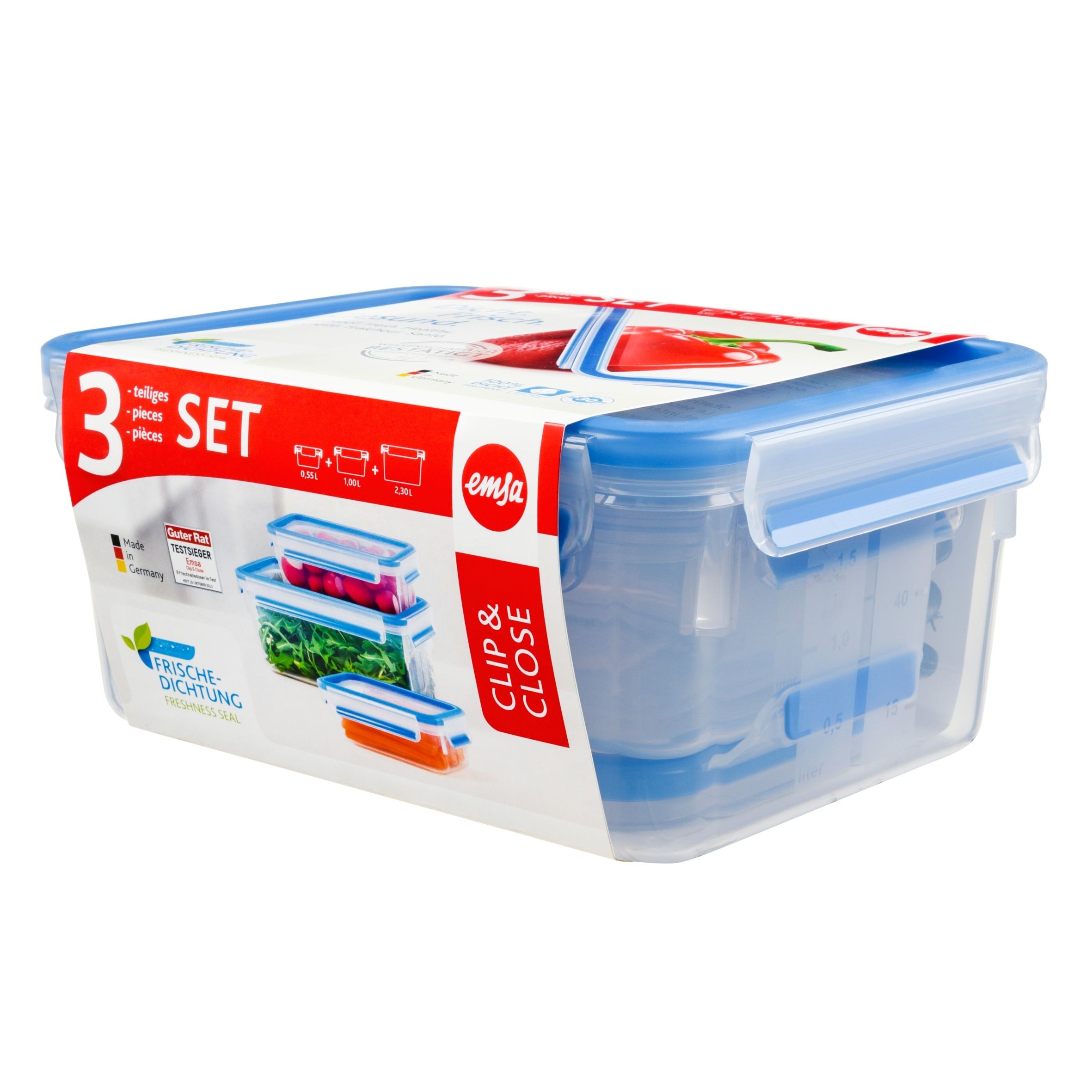 Frischhalte-Set CLIP & CLOSE