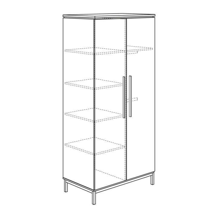 Kleiderschrank PAIDI BENNE