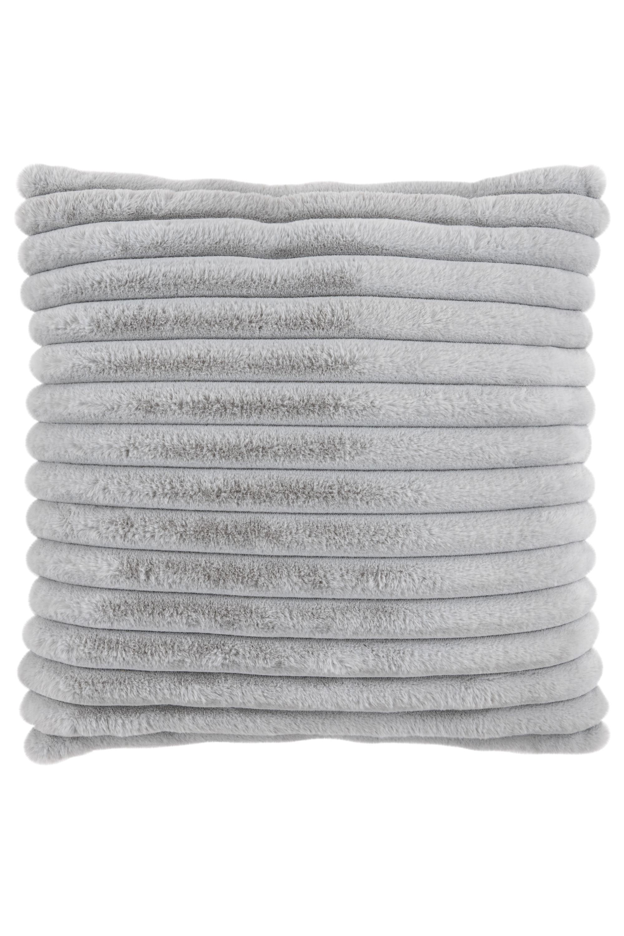 Kissen PLUSH silber