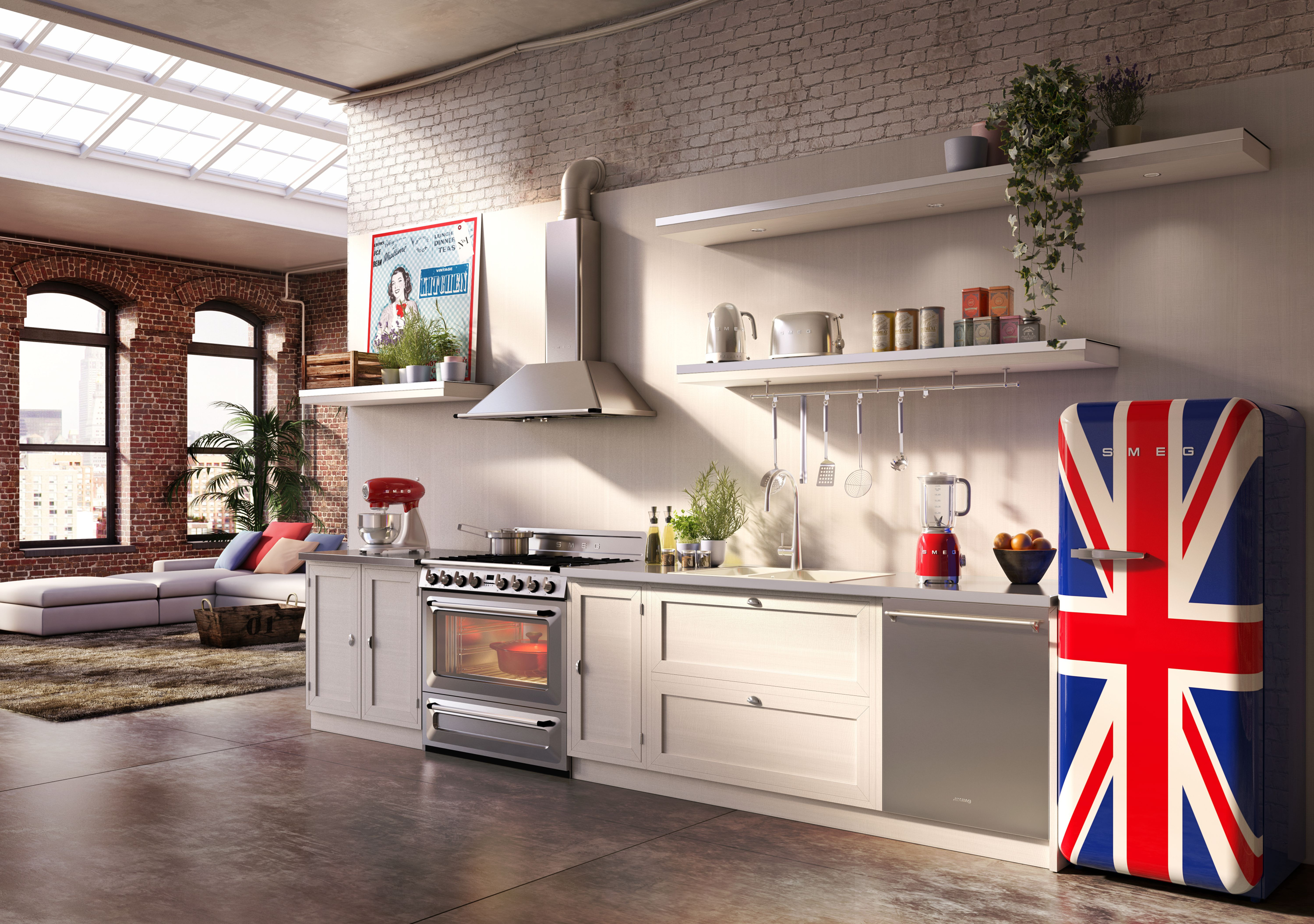 Toaster Kompakt smeg