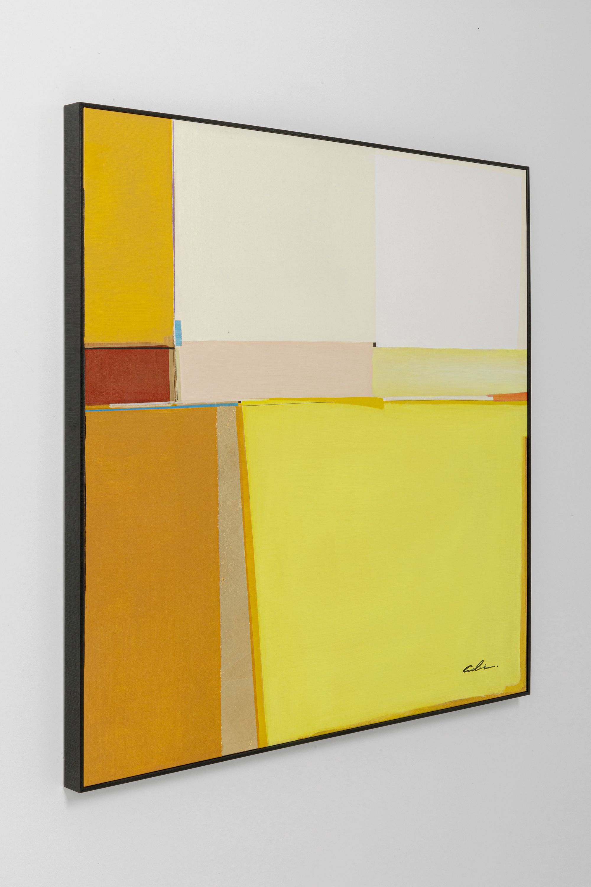 Bild ABSTRACT SHAPES GELB