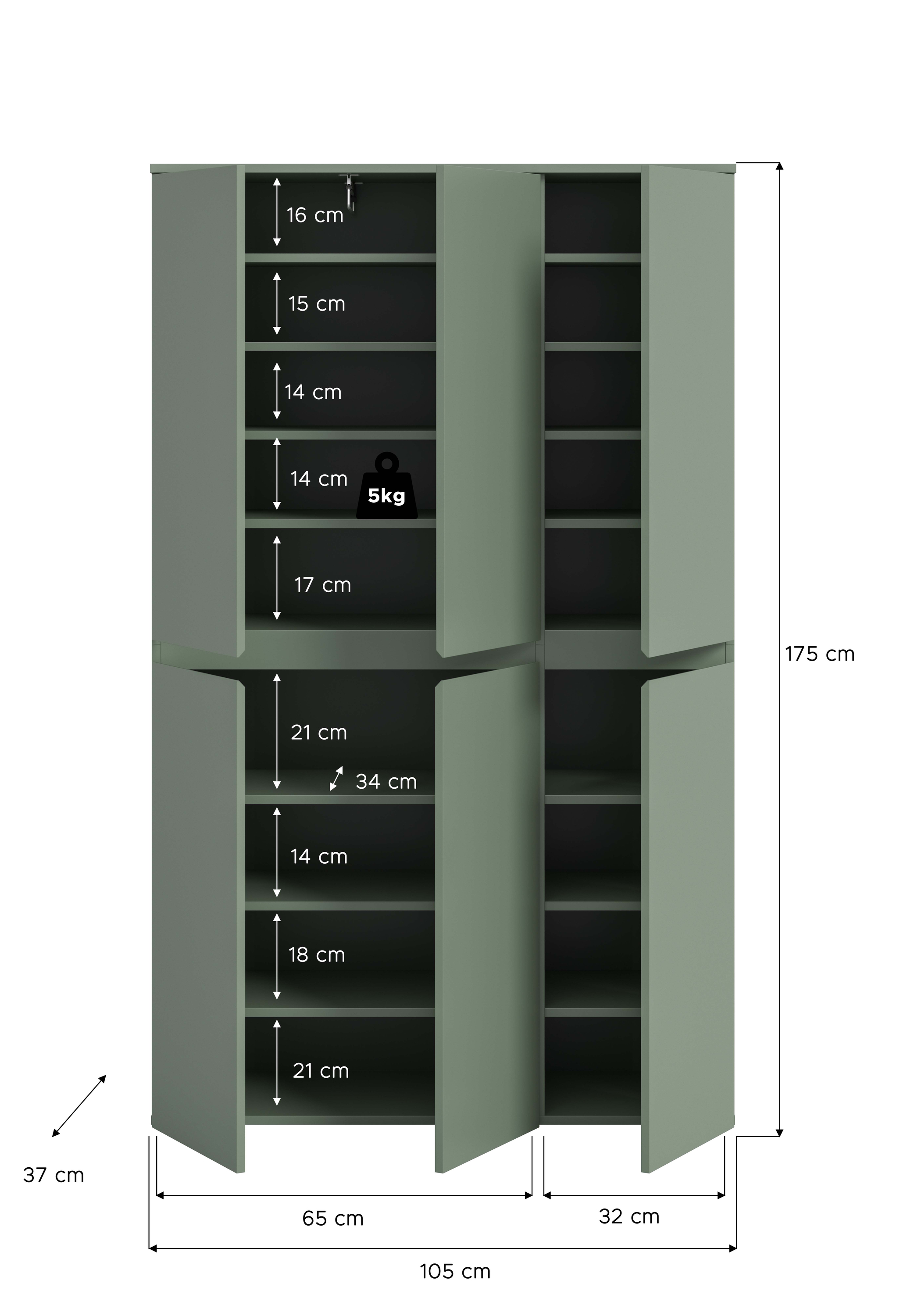 Mehrzweckschrank SCARPA