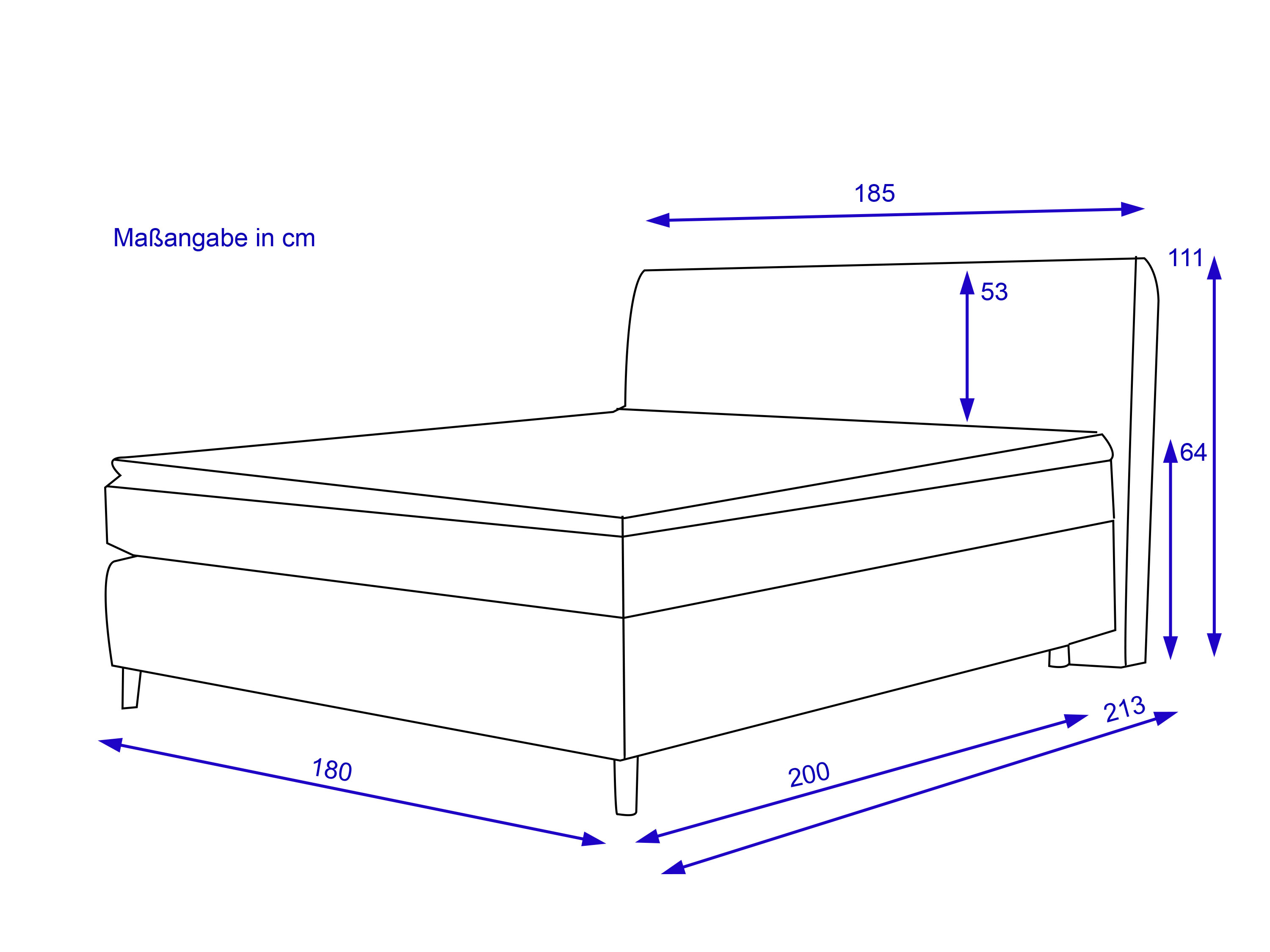 Boxspringbett HARPER JODAR