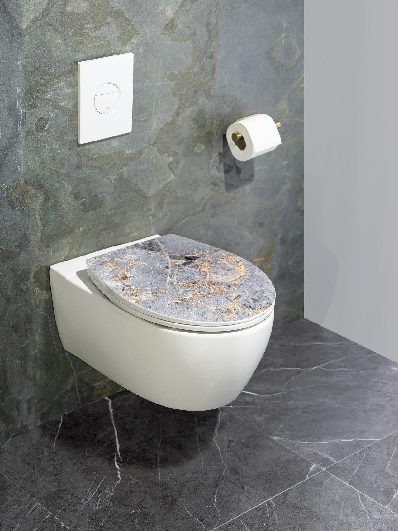 WC-Sitz GREY MARBLE