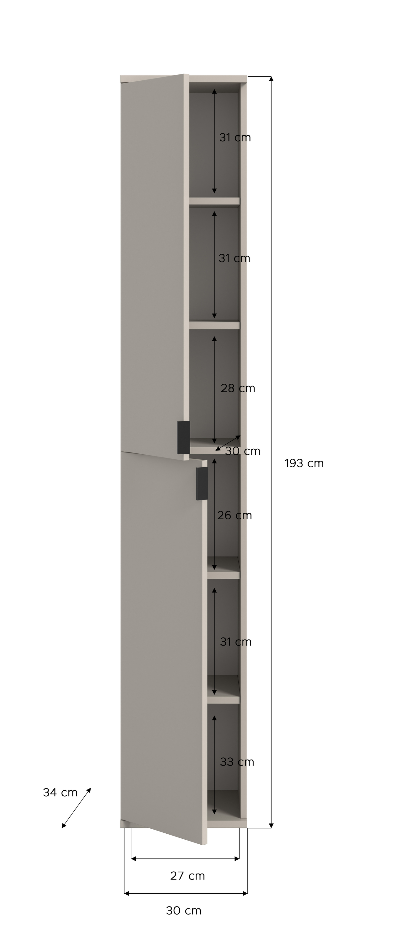 Hochschrank PROJEKT X