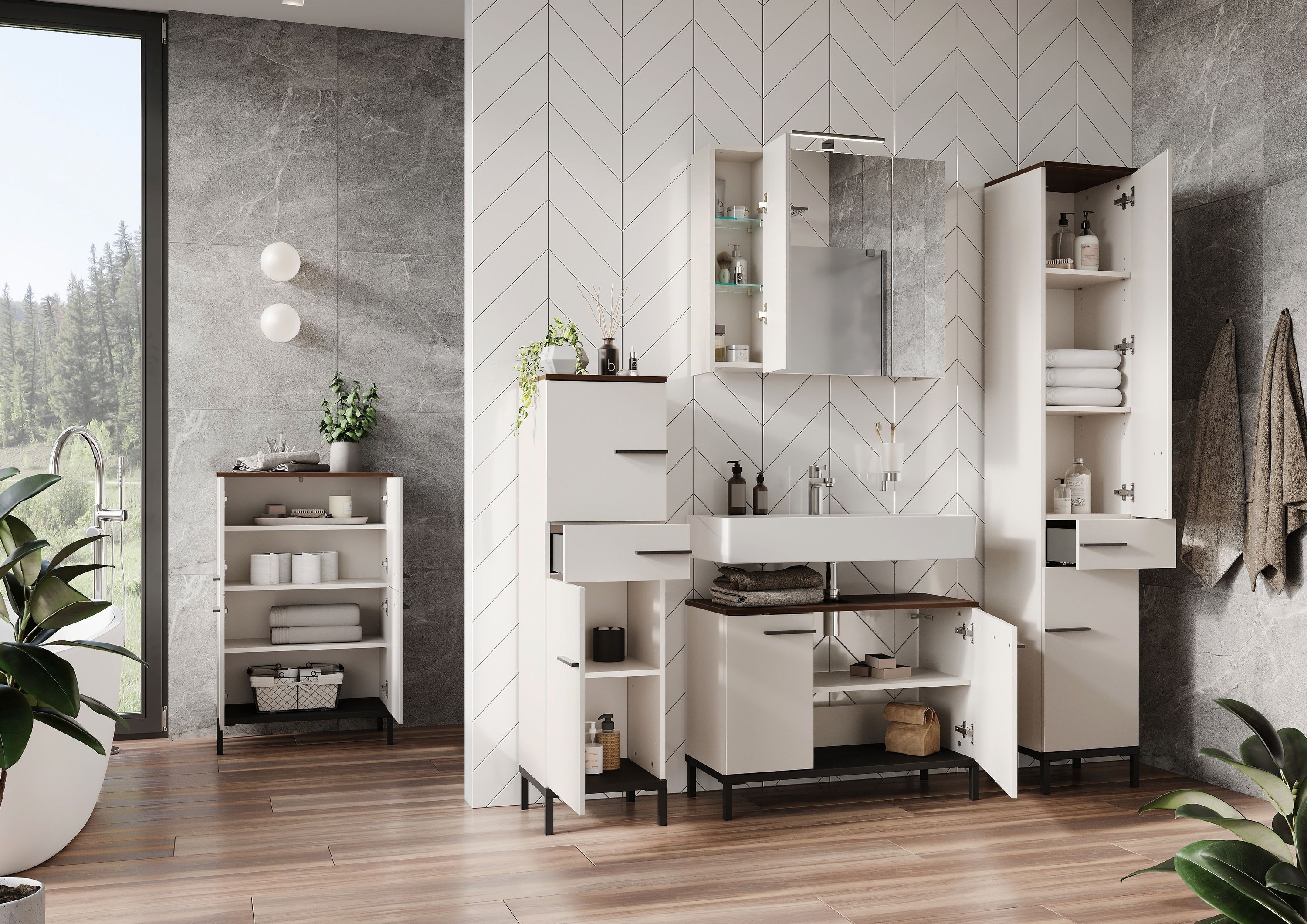 Hochschrank YONKERS