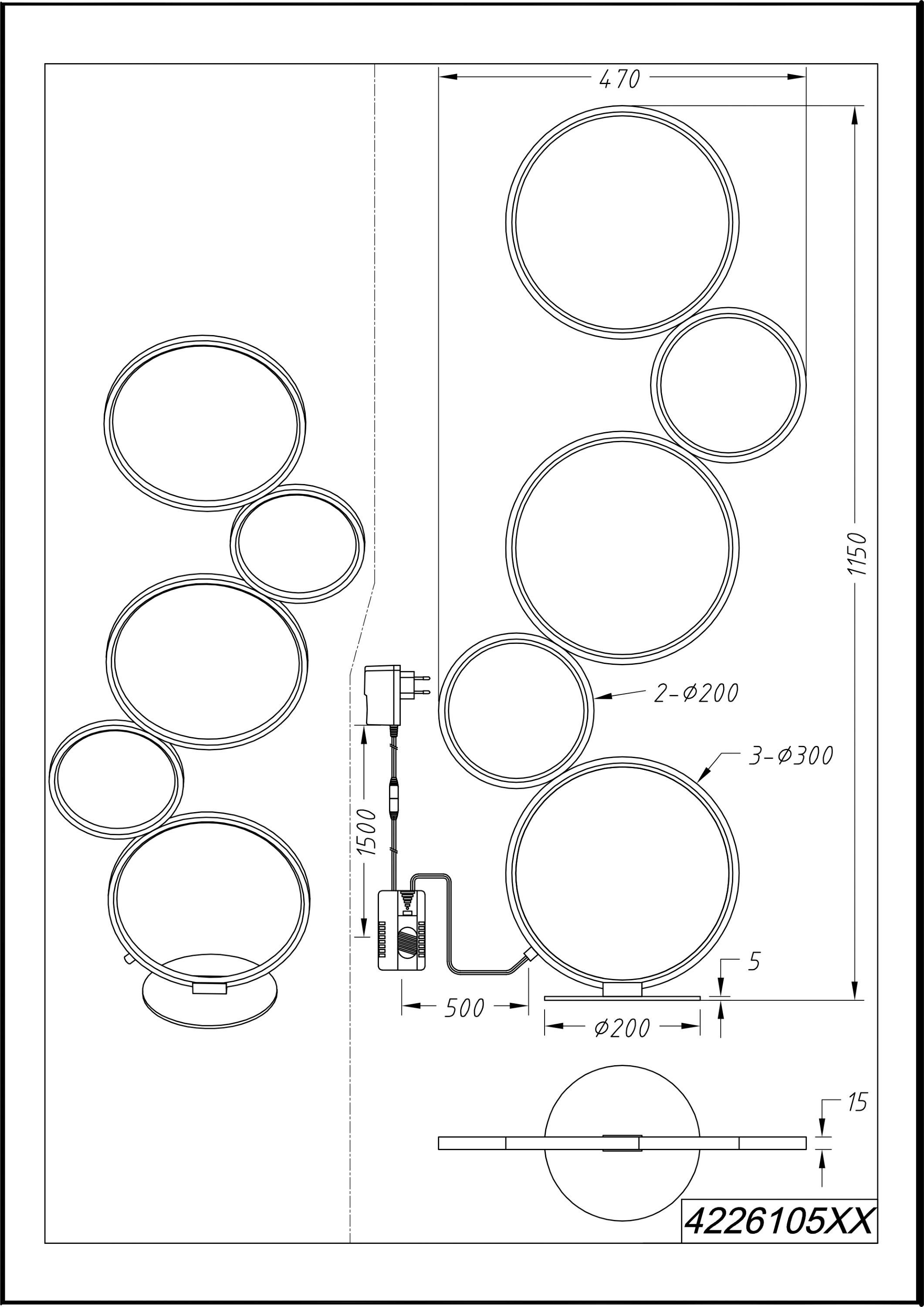 Stehleuchte RONDO