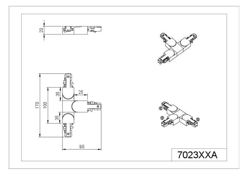 T-Verbinder DUOLINE