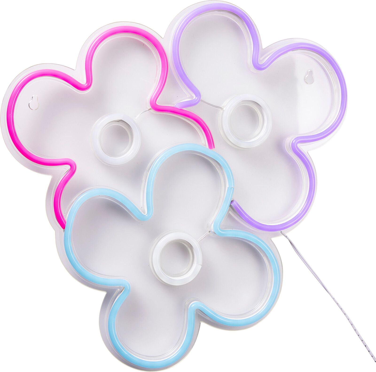 Wanddeko FLOWER/BUTTERFLY LED