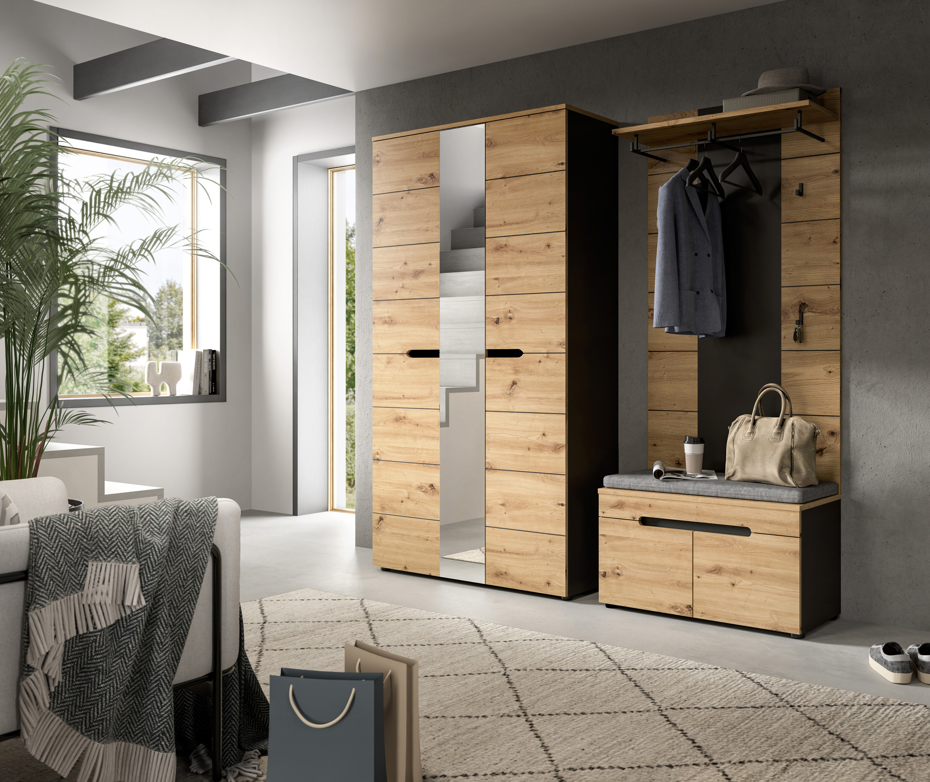 Garderobenschrank CANU