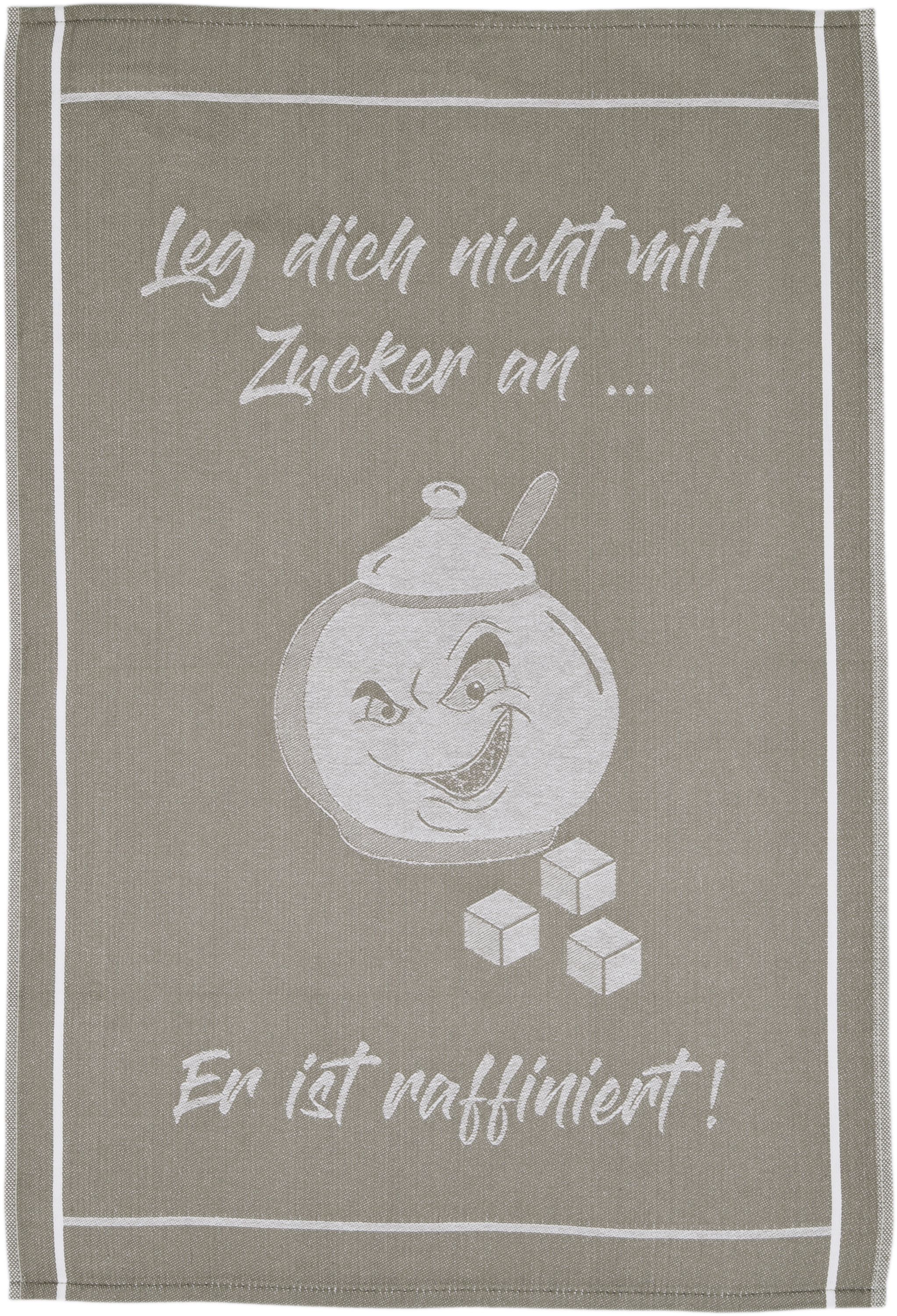 Geschirrtuch LEG DICH NICHT ..